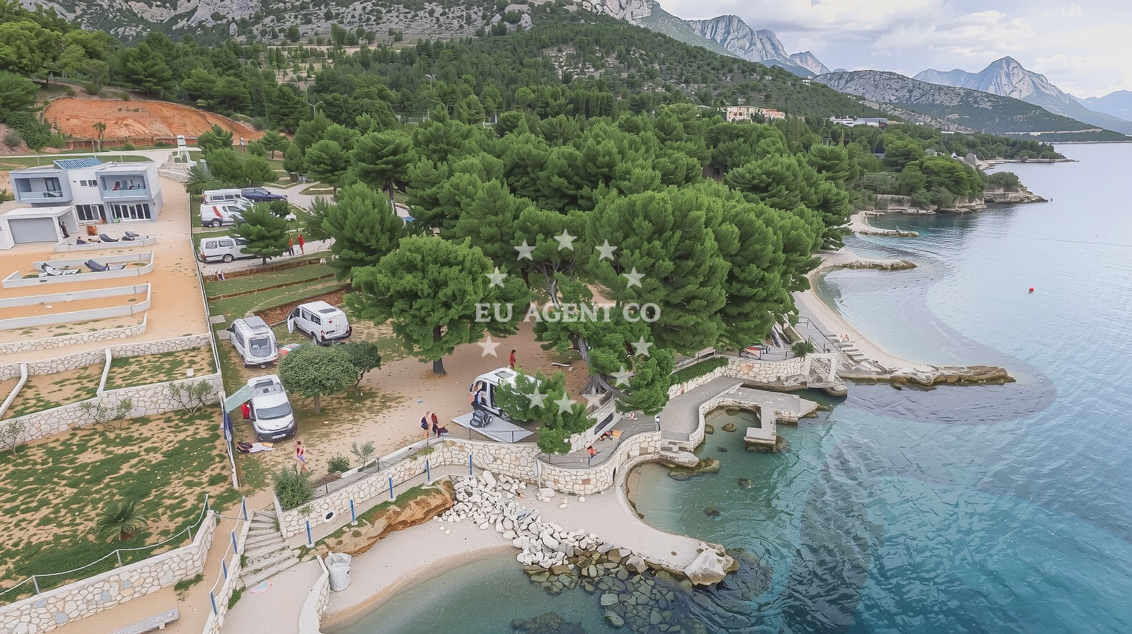 Additional view of Male Ciste beach in 29 Blato, Živogošće