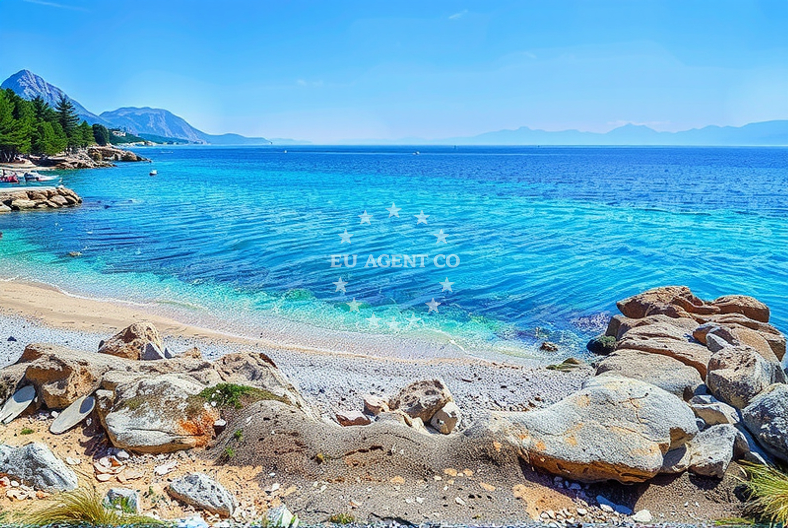 Additional view of Male Ciste beach in 29 Blato, Živogošće