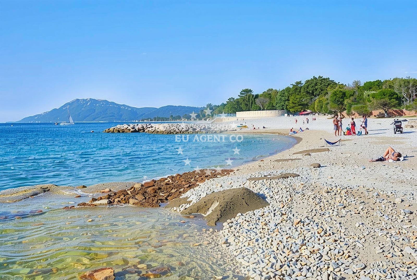 Additional view of Male Srakane Beach in Artatore ulica 64, Mali Lošinj