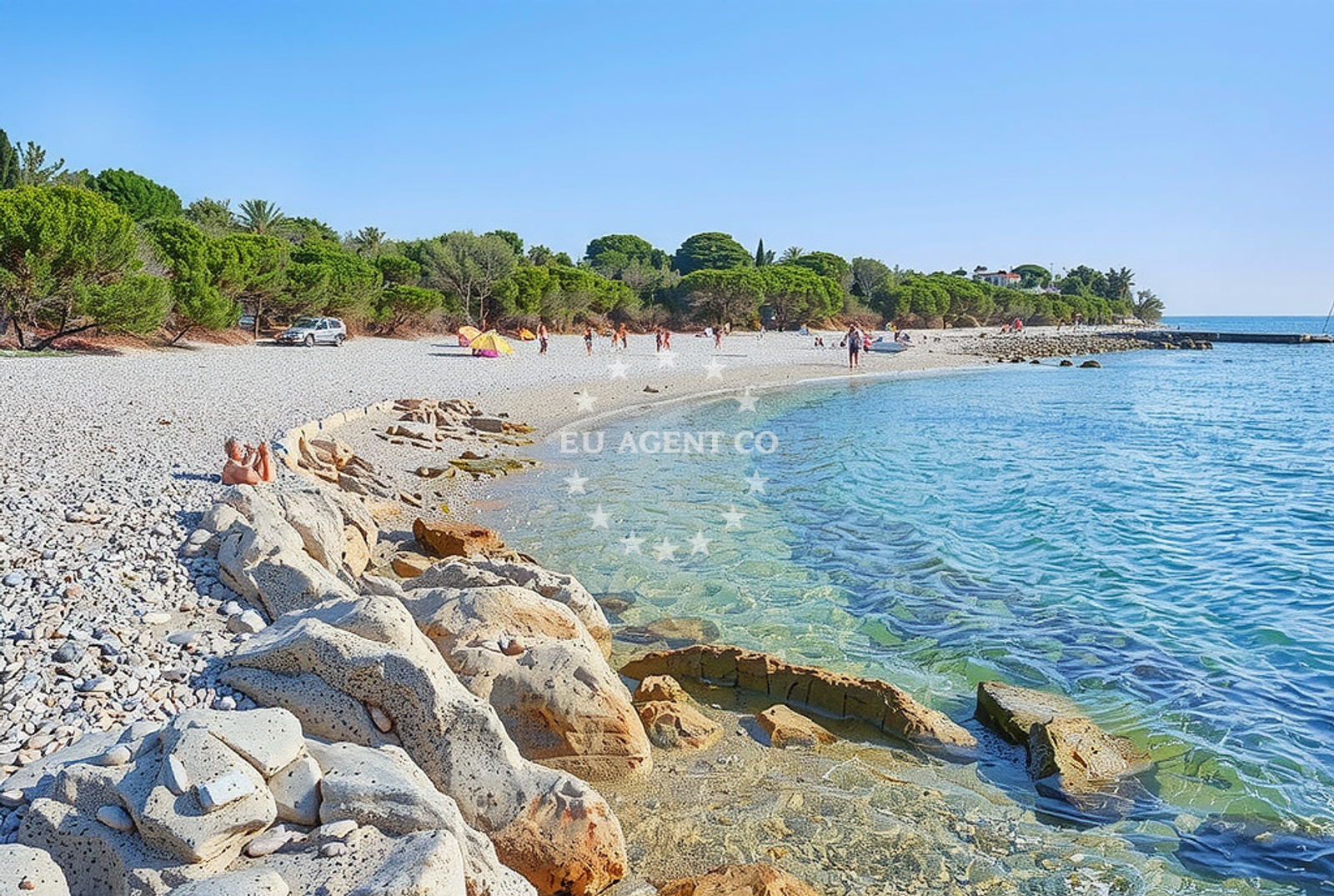 Additional view of Male Srakane Beach in Artatore ulica 64, Mali Lošinj