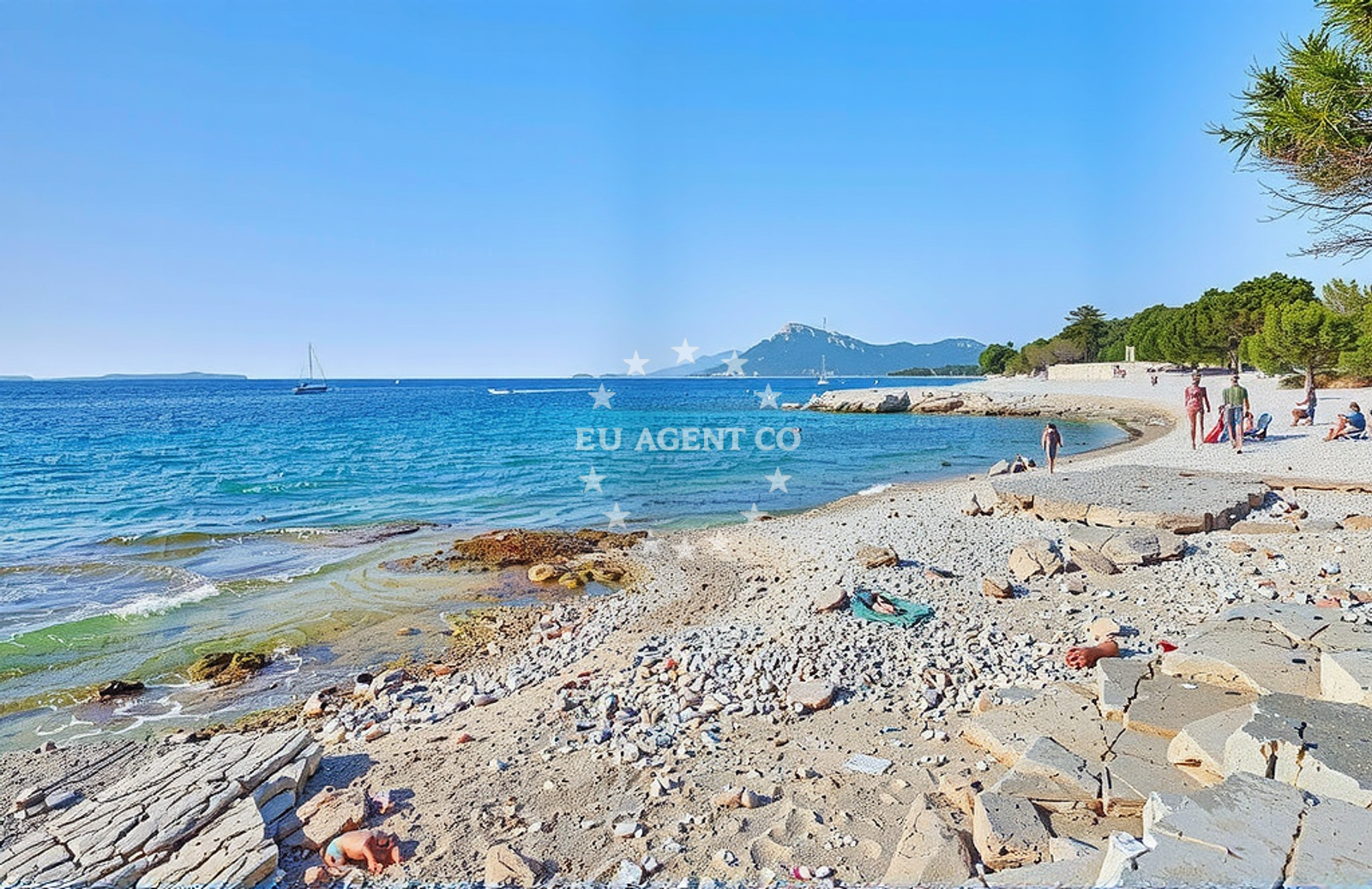 Additional view of Male Srakane Beach in Artatore ulica 64, Mali Lošinj