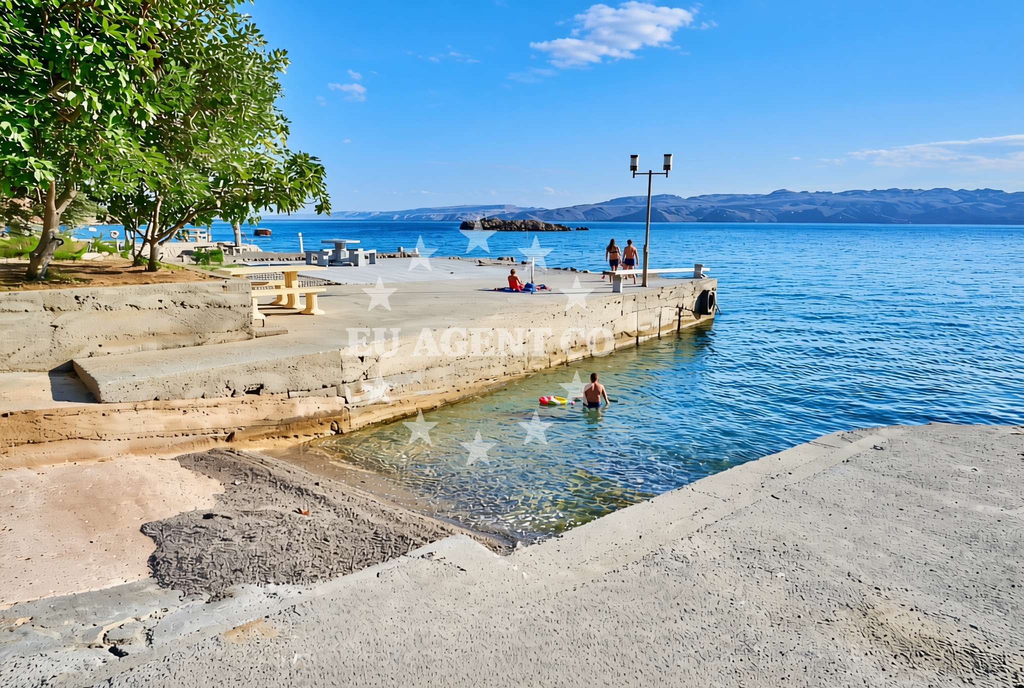 Additional view of Mali greben, Cesarica Beach in Mali greben