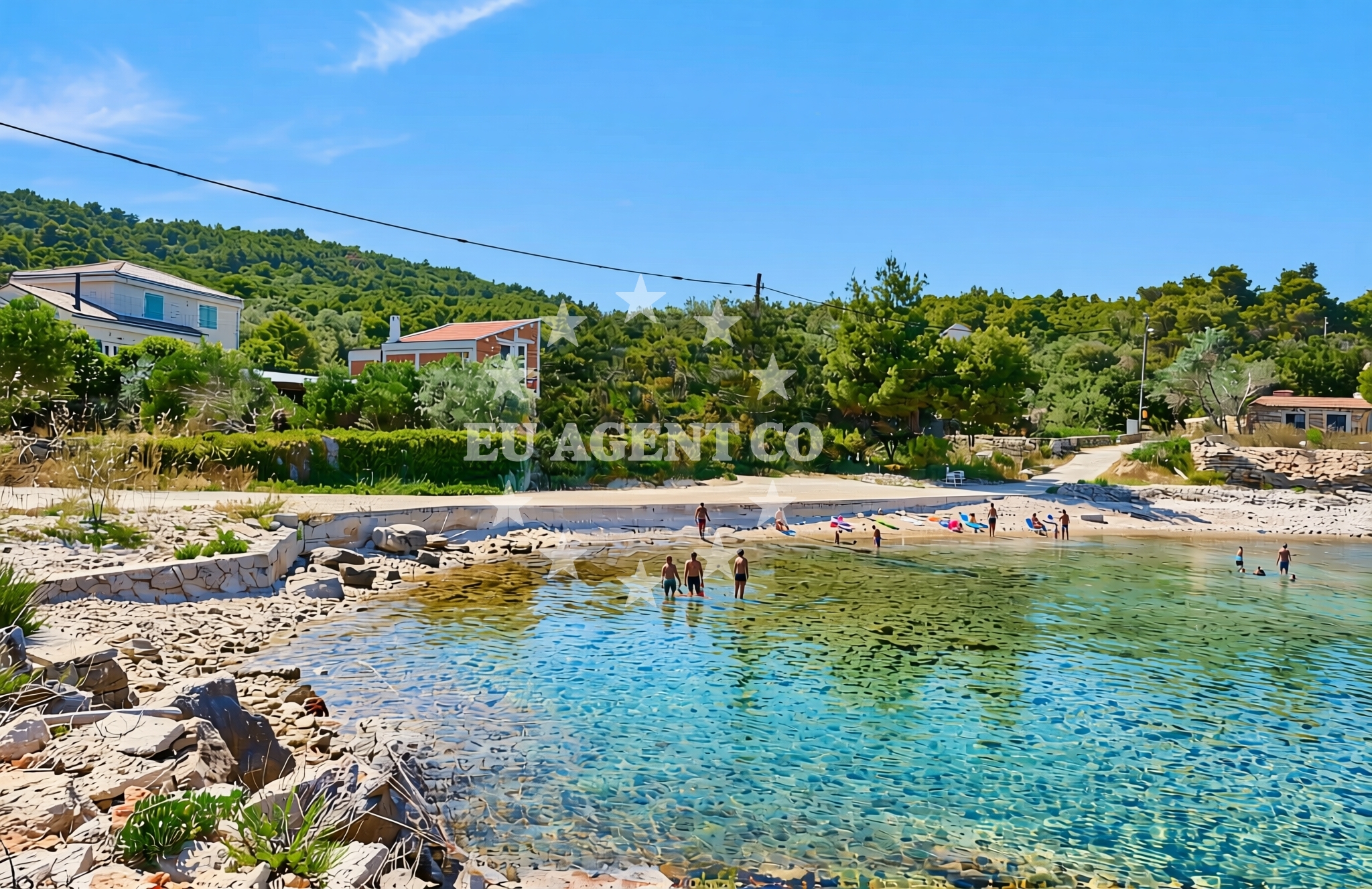 Beach facilities and surroundings at Mali Iž (Iž): beaches and coves (9) in Mali Iž (Iž)