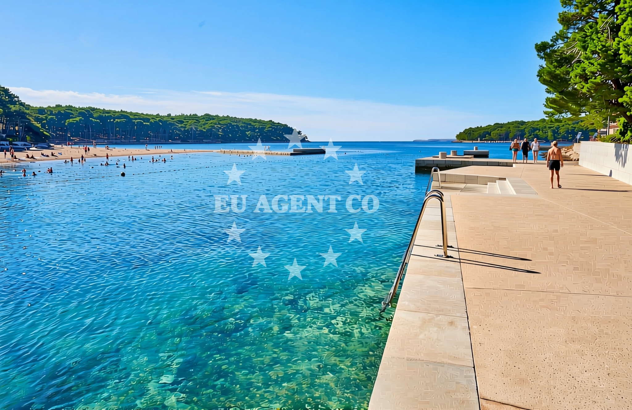 Additional view of Mali Lošinj (Lošinj): beaches and coves (37) in Mali Lošinj (Lošinj)