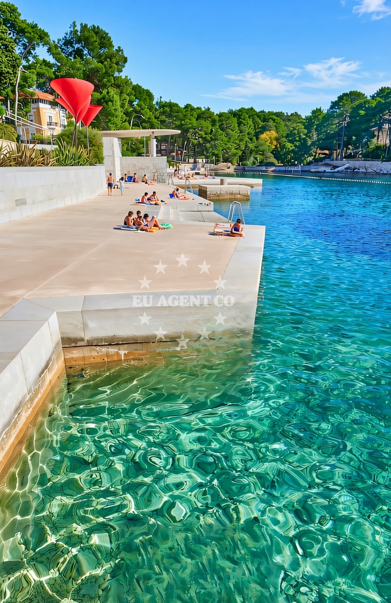 Additional view of Mali Lošinj (Lošinj): beaches and coves (37) in Mali Lošinj (Lošinj)
