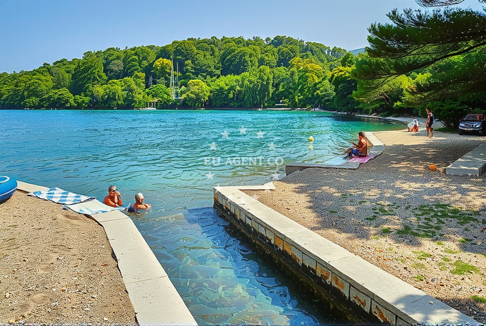 Additional view of Mali most, Goveđari (Mljet) Beach in Mali most