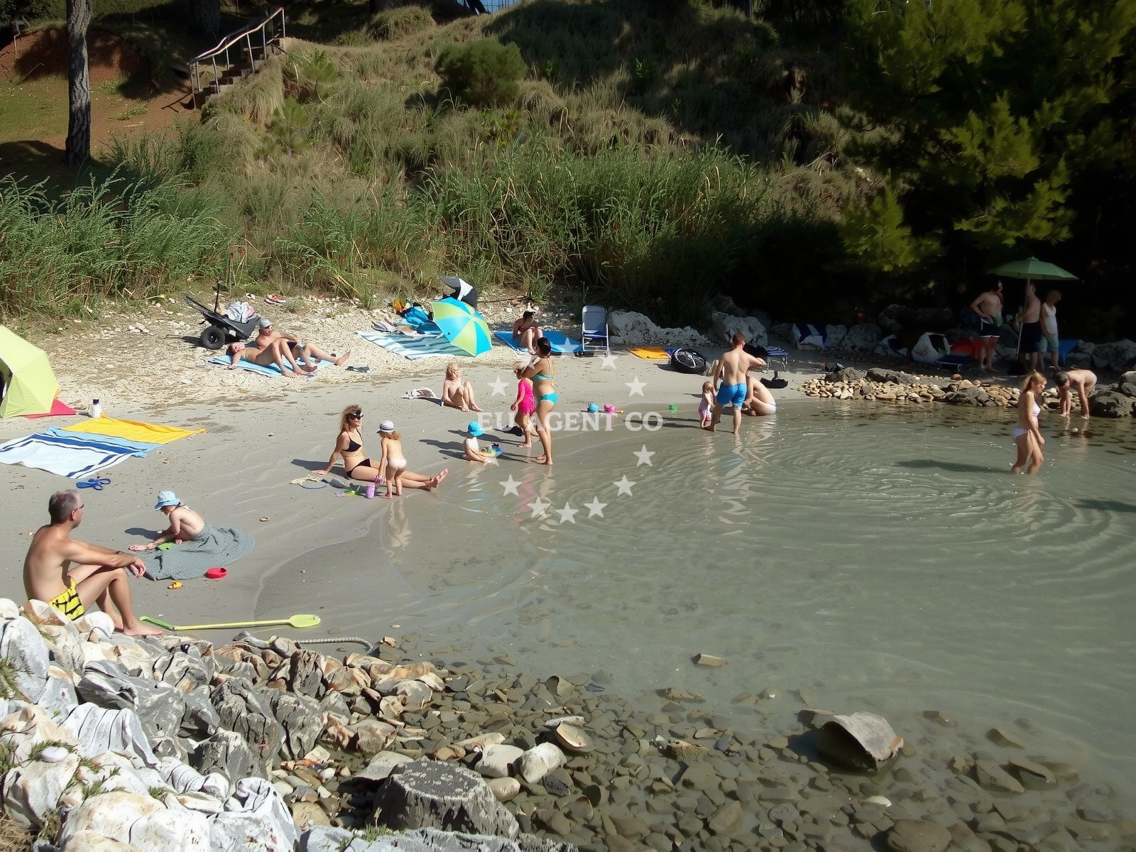 Additional view of Mali Portic beach in 218 Selo 1, Premantura