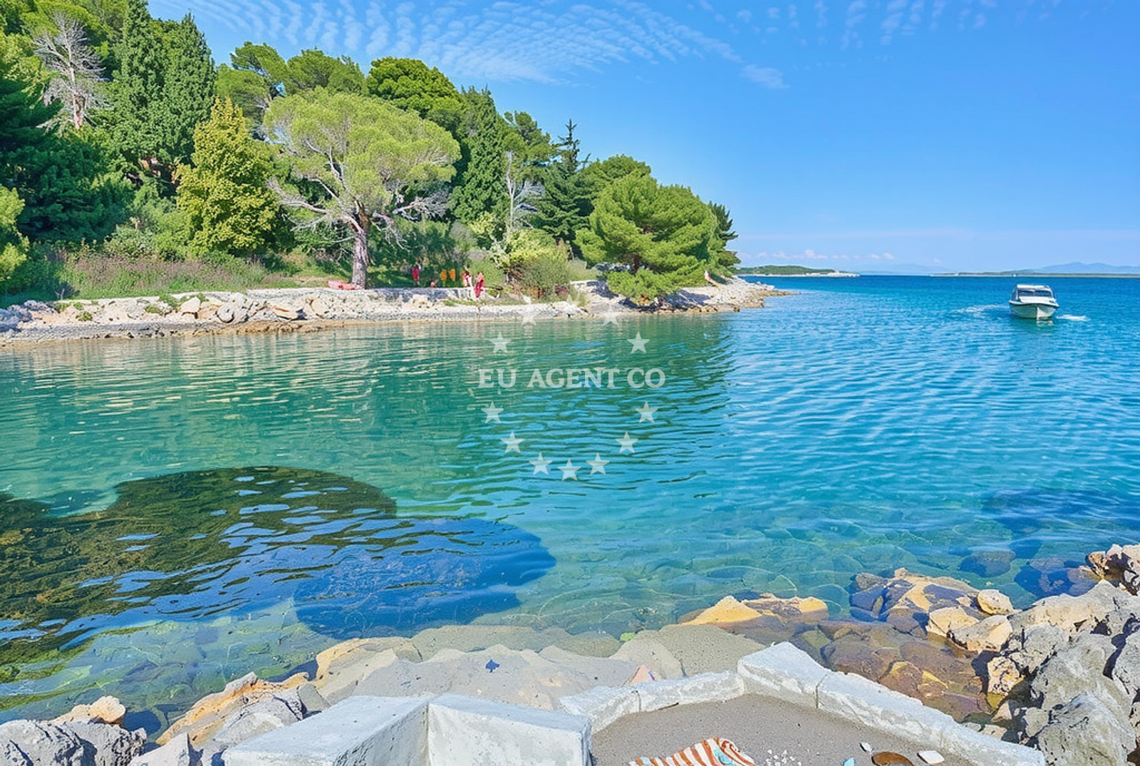 Additional view of Mali Portic beach in 218 Selo 1, Premantura