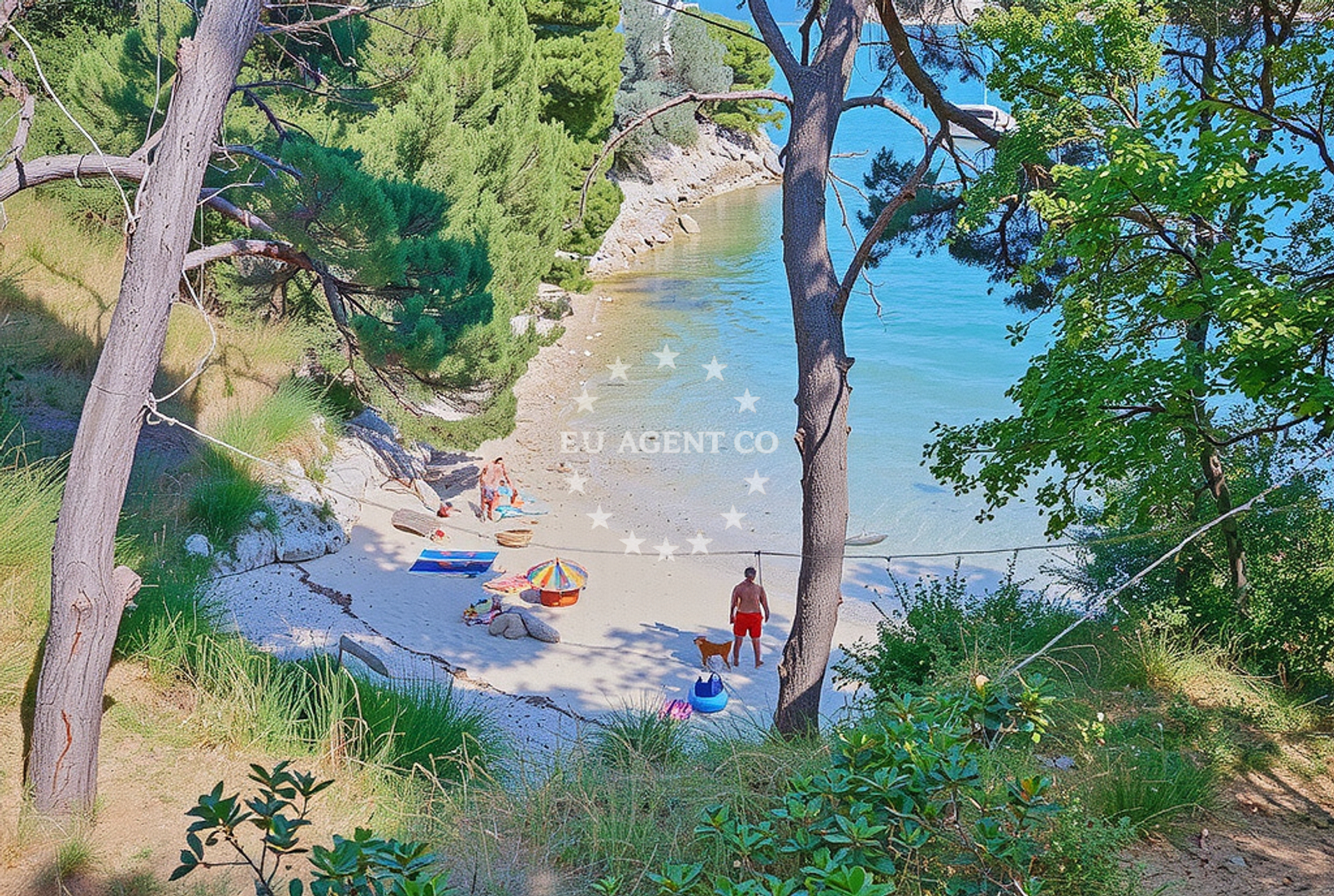 Additional view of Mali Portic beach in 218 Selo 1, Premantura