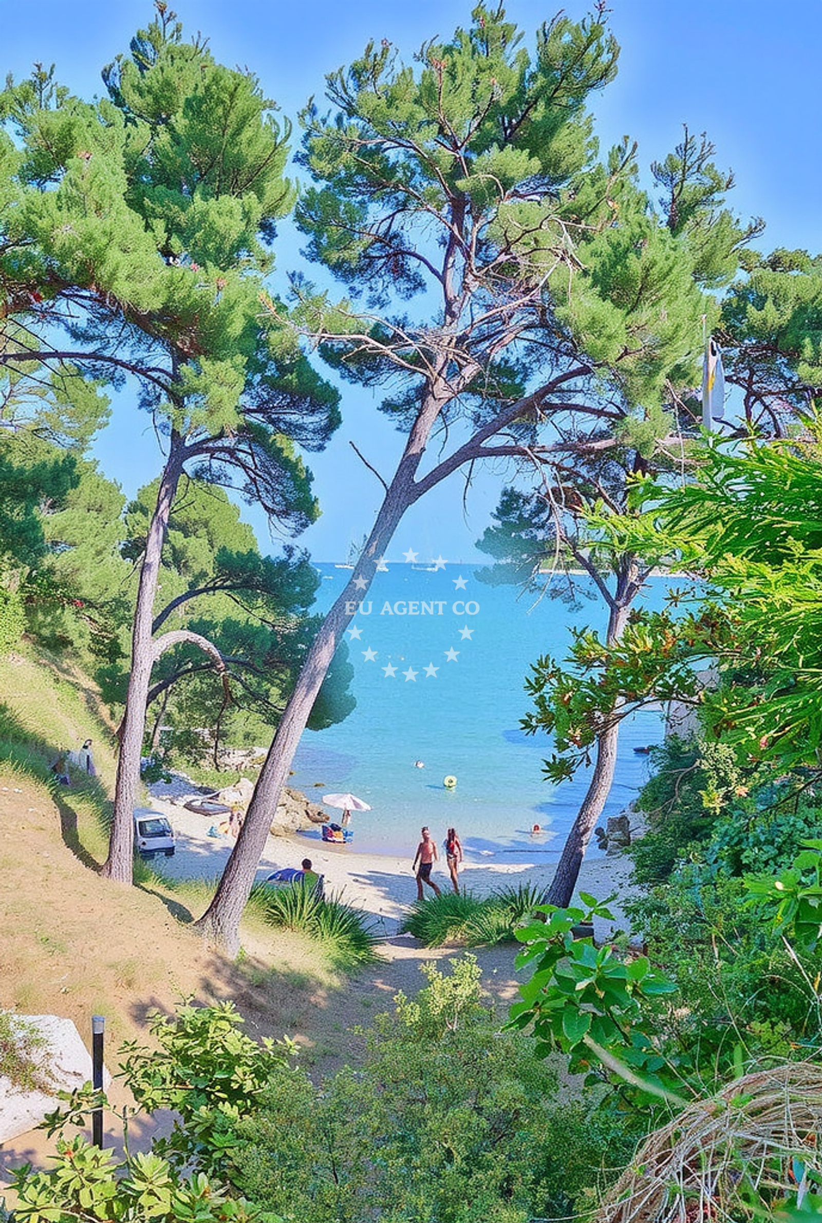 Additional view of Mali Portic beach in 218 Selo 1, Premantura
