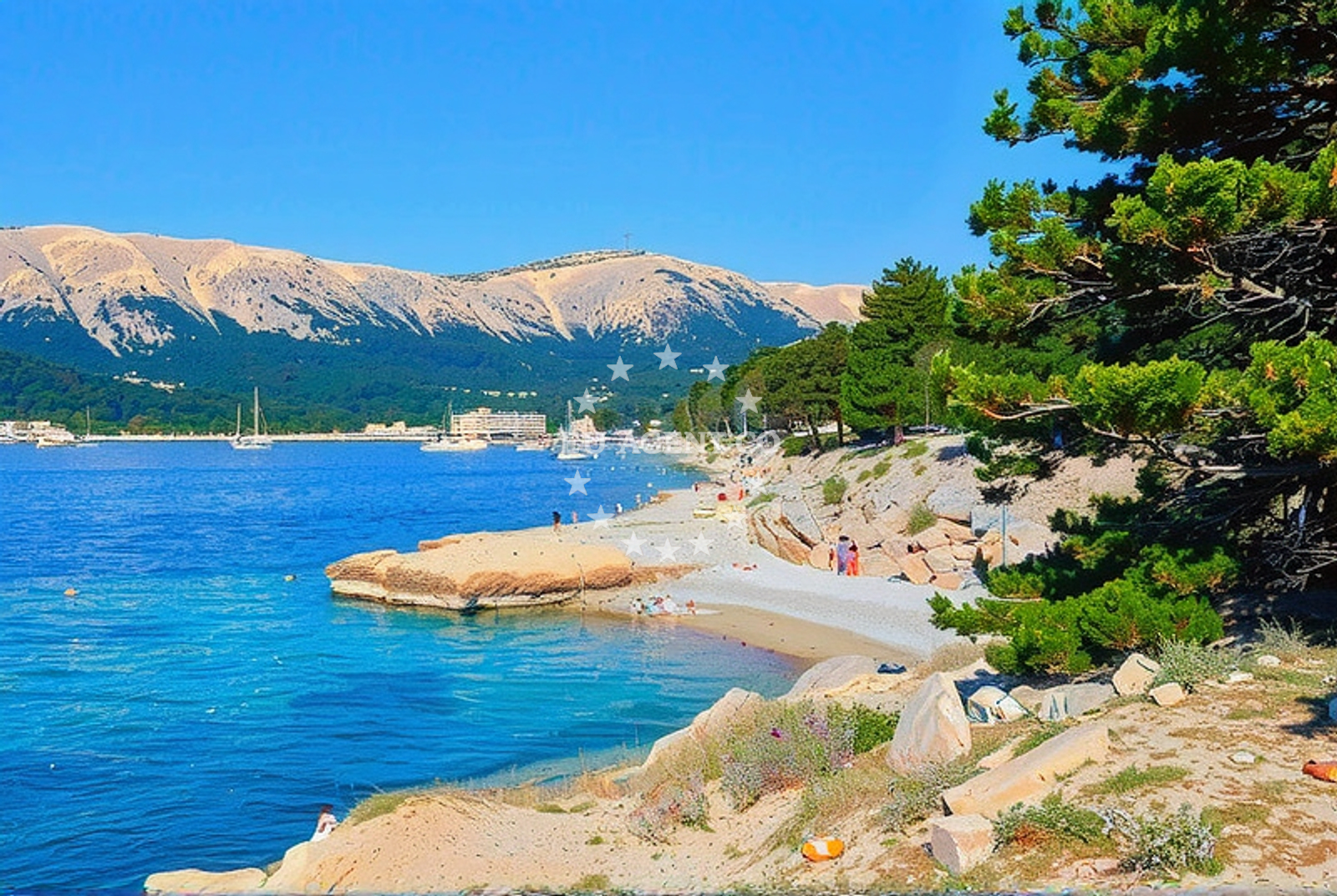 Additional view of Mali raj in Kricin 10, Baška