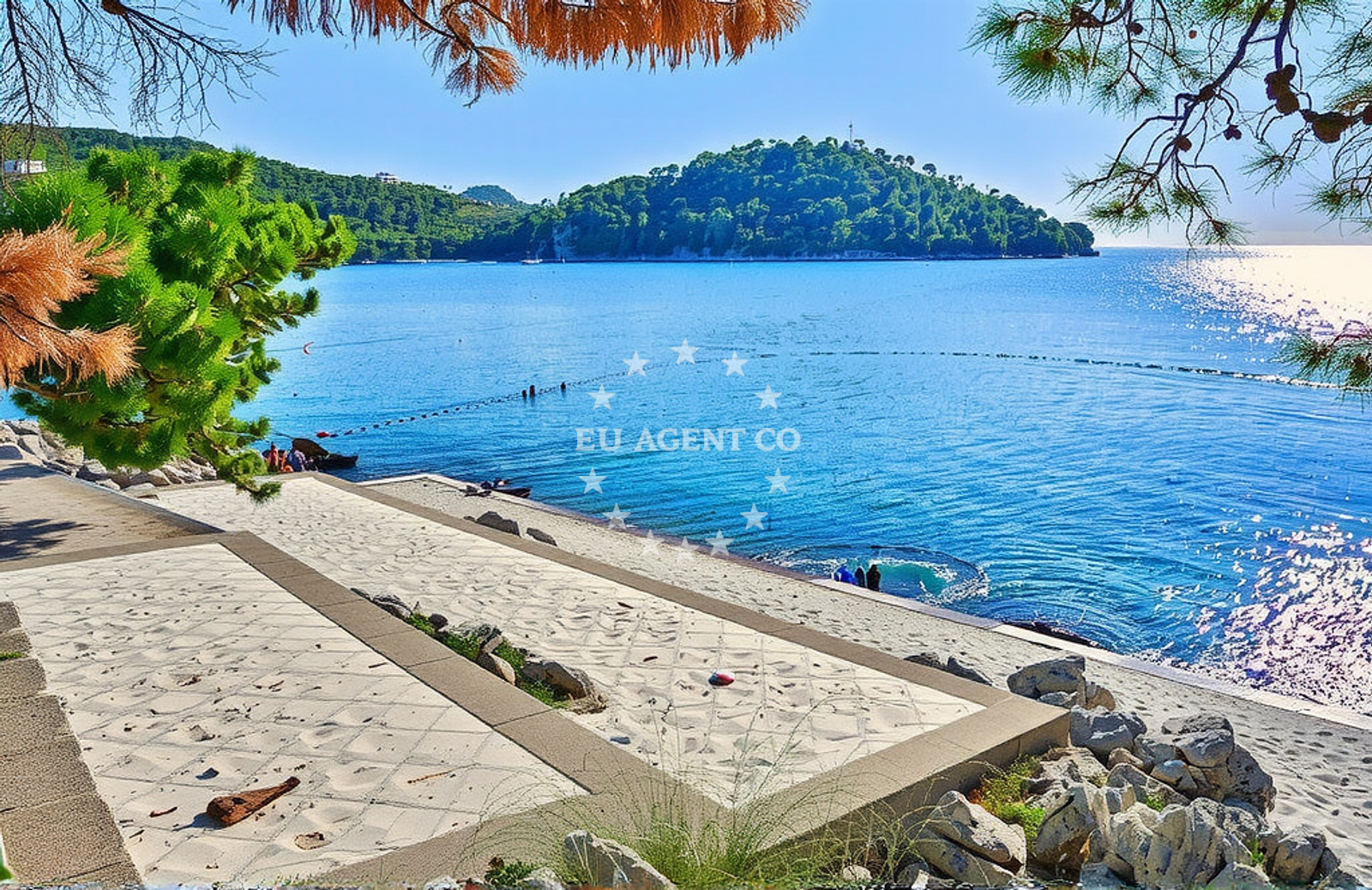 Additional view of Mali zal in Ul. Portorus 68, Skrivena Luka