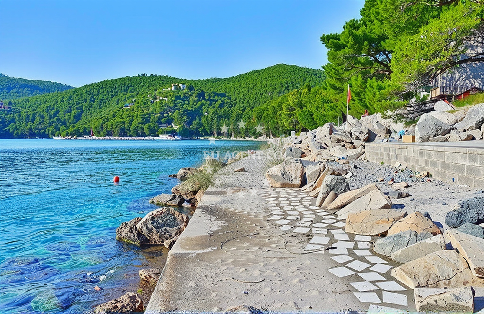 Additional view of Mali zal in Ul. Portorus 68, Skrivena Luka