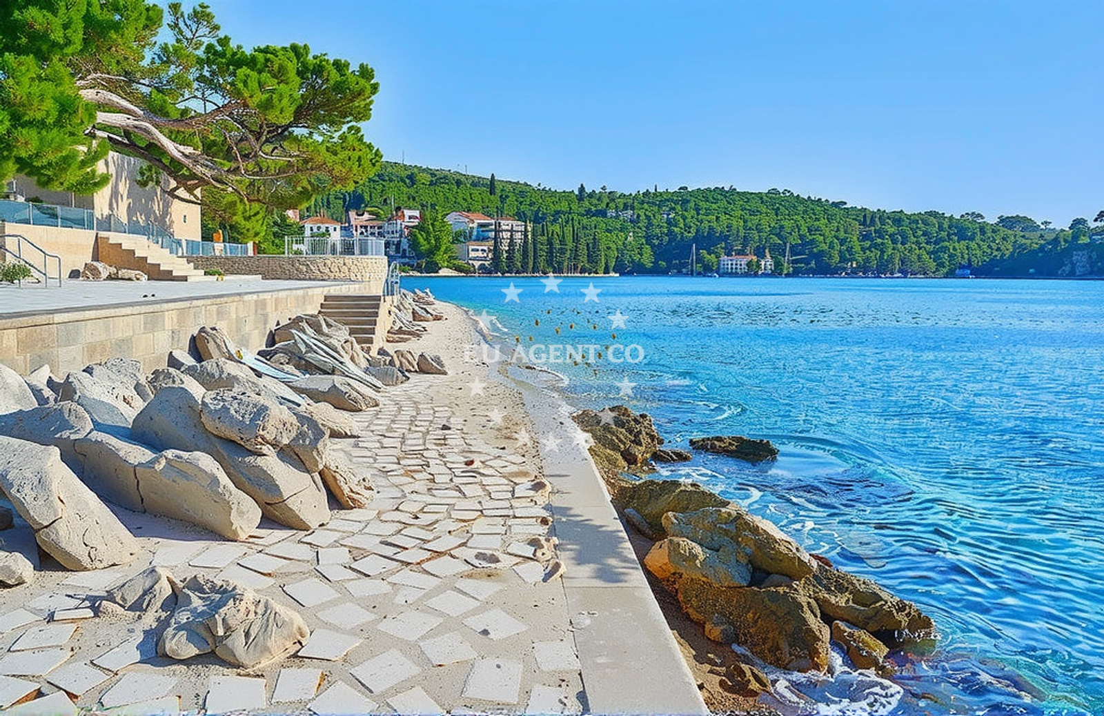 Additional view of Mali zal in Ul. Portorus 68, Skrivena Luka