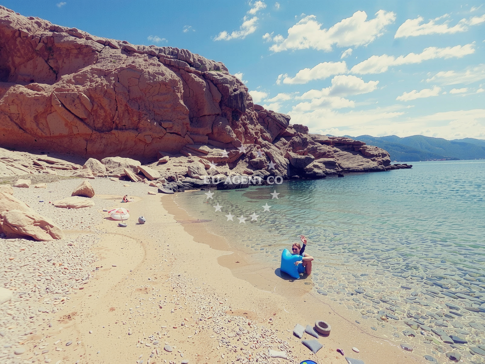 Additional view of Mali Zaton beach in Šibenska 23, Pag