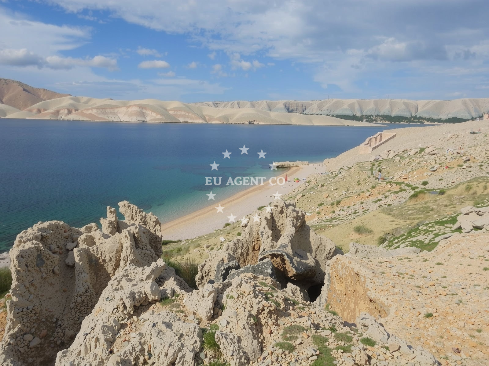 Additional view of Malin beach in Dubrovačka ul. 22, Pag