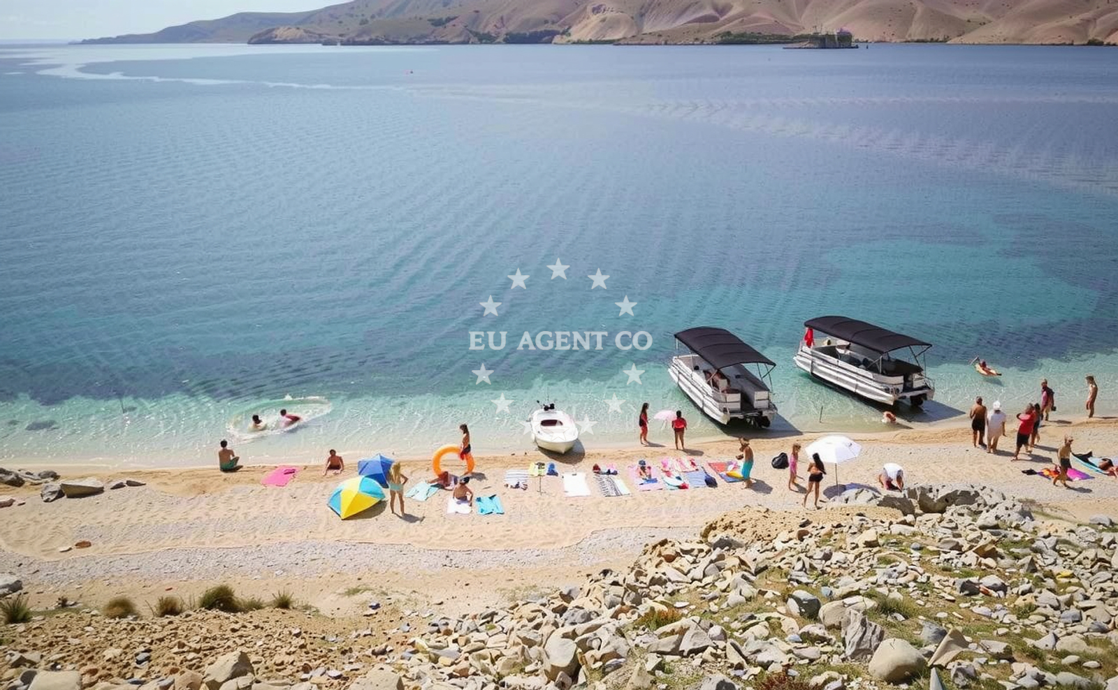 Additional view of Malin beach in Dubrovačka ul. 22, Pag