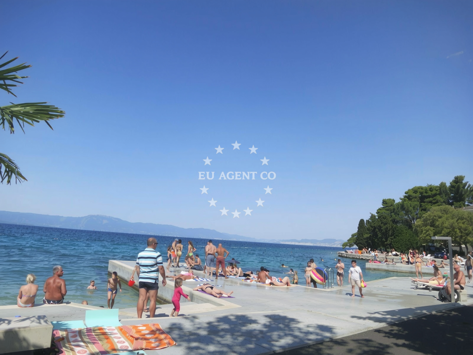 Additional view of Malinska beach in Obala 51, Malinska
