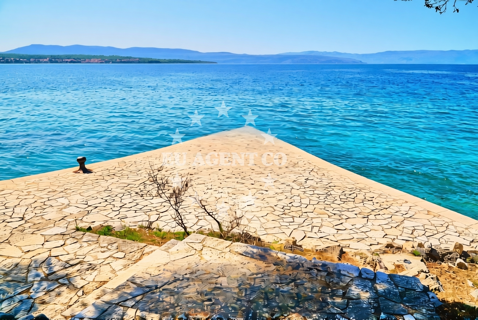 Shoreline and swimming area at Malinska (Krk): beaches and coves (8) in Malinska (Krk)