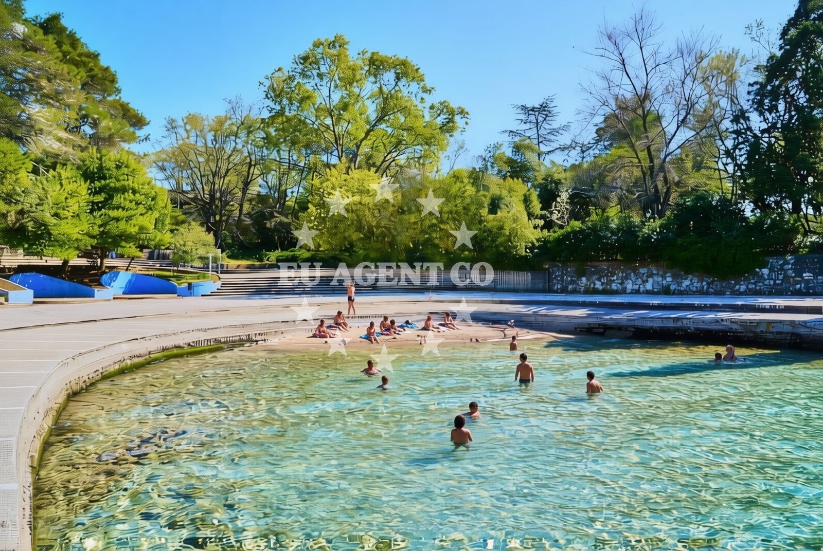 Beach facilities and surroundings at Malinska (Krk): beaches and coves (8) in Malinska (Krk)