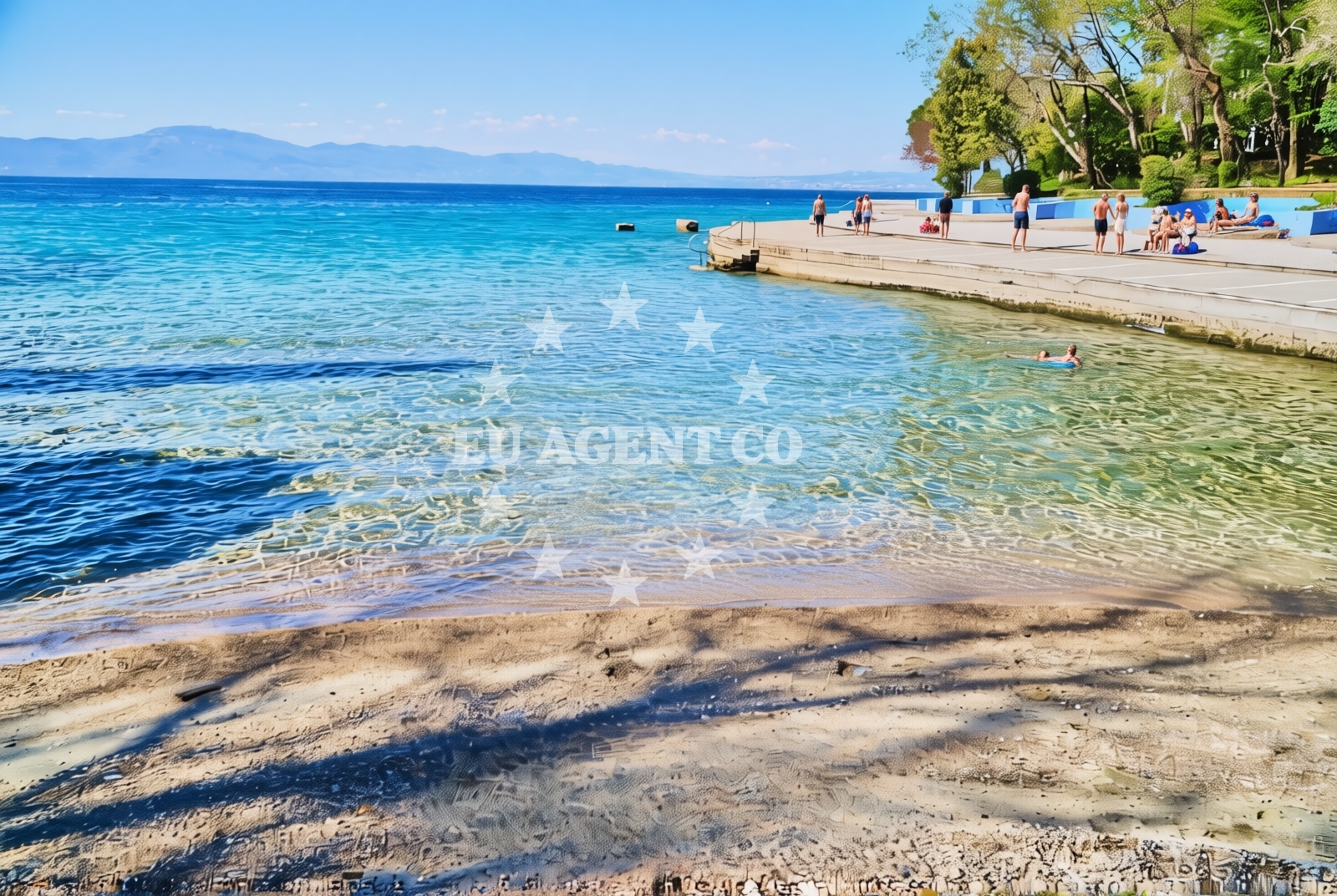 Additional view of Malinska (Krk): beaches and coves (8) in Malinska (Krk)