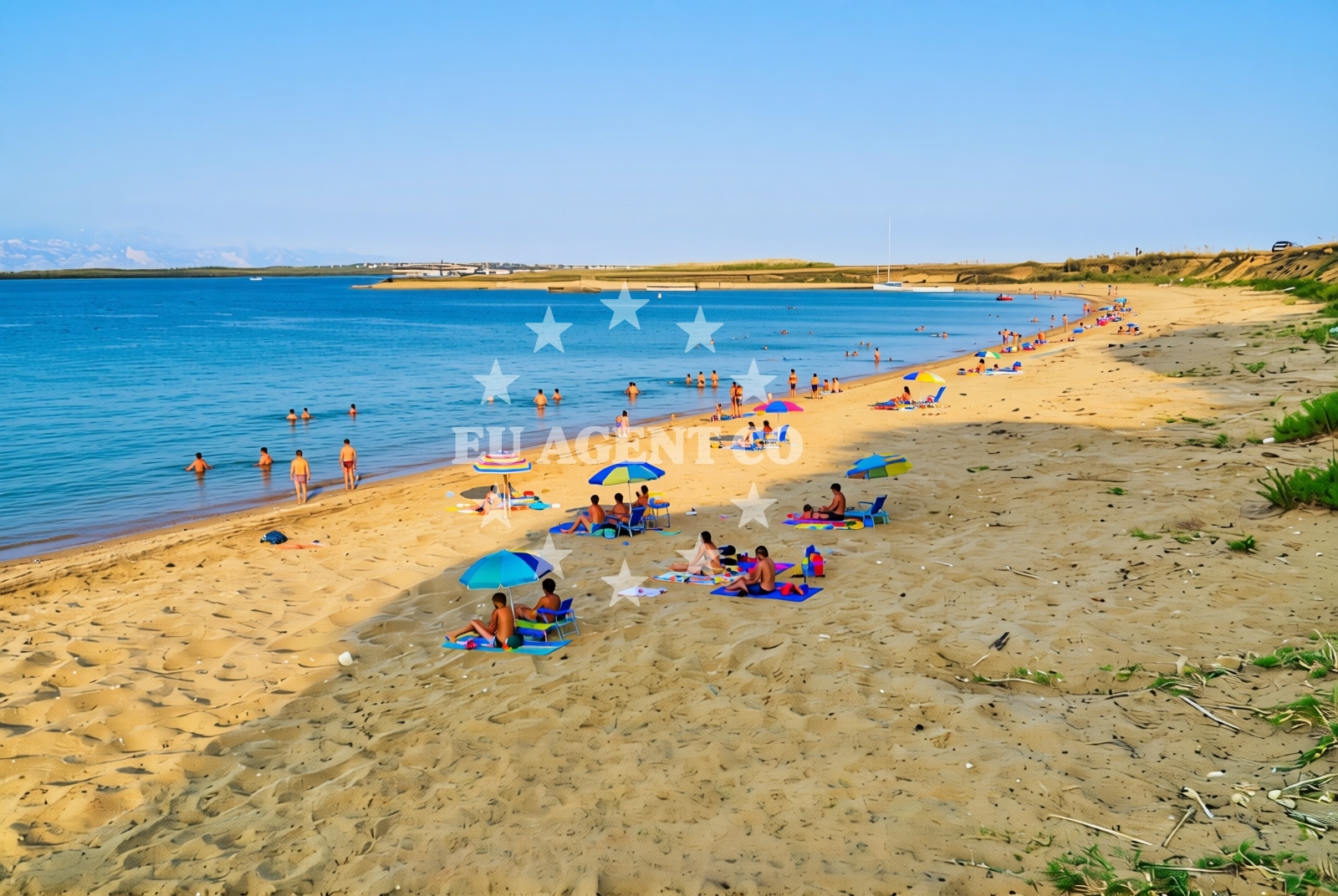Overview of Malo blato, Privlaka (Zadarska županija) Beach in Malo blato