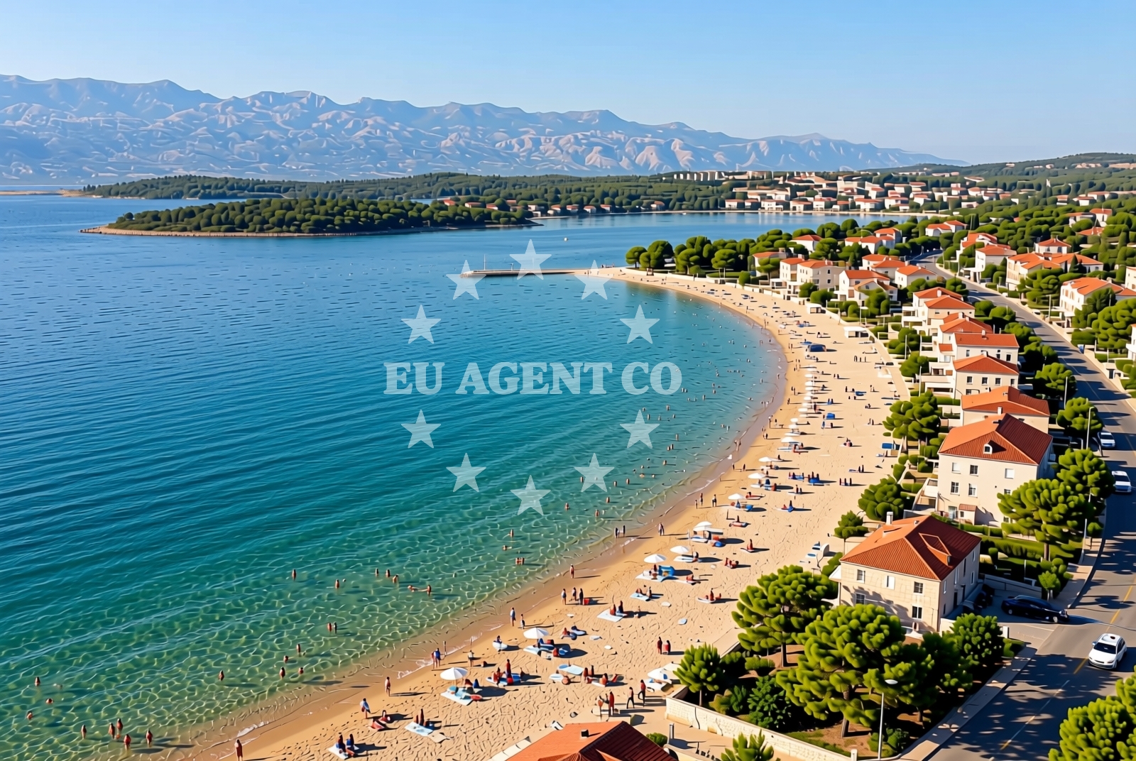 Additional view of Malo blato, Privlaka (Zadarska županija) Beach in Malo blato