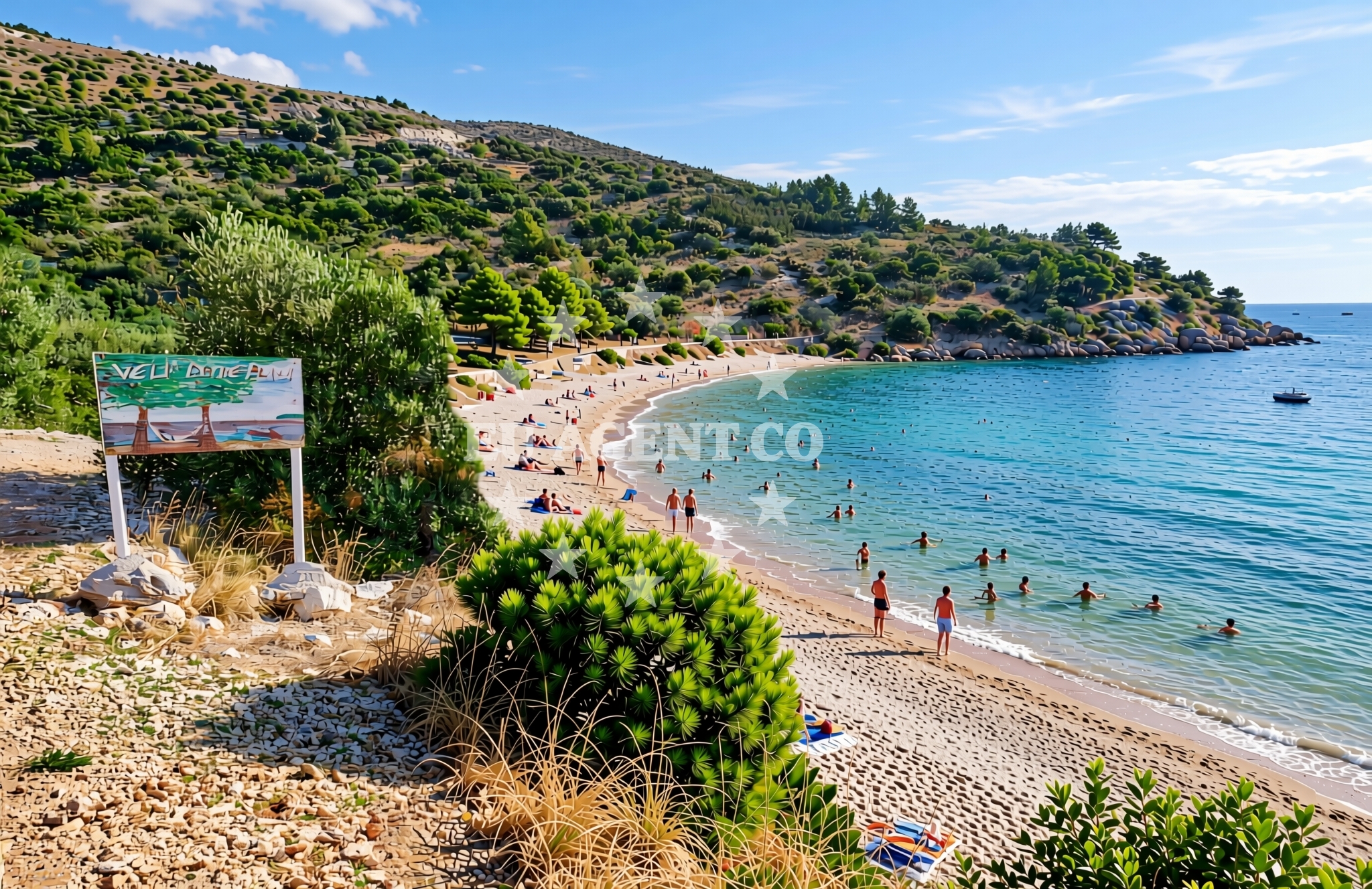 Additional view of Malo Grablje (Hvar): beaches and coves in Malo Grablje (Hvar)