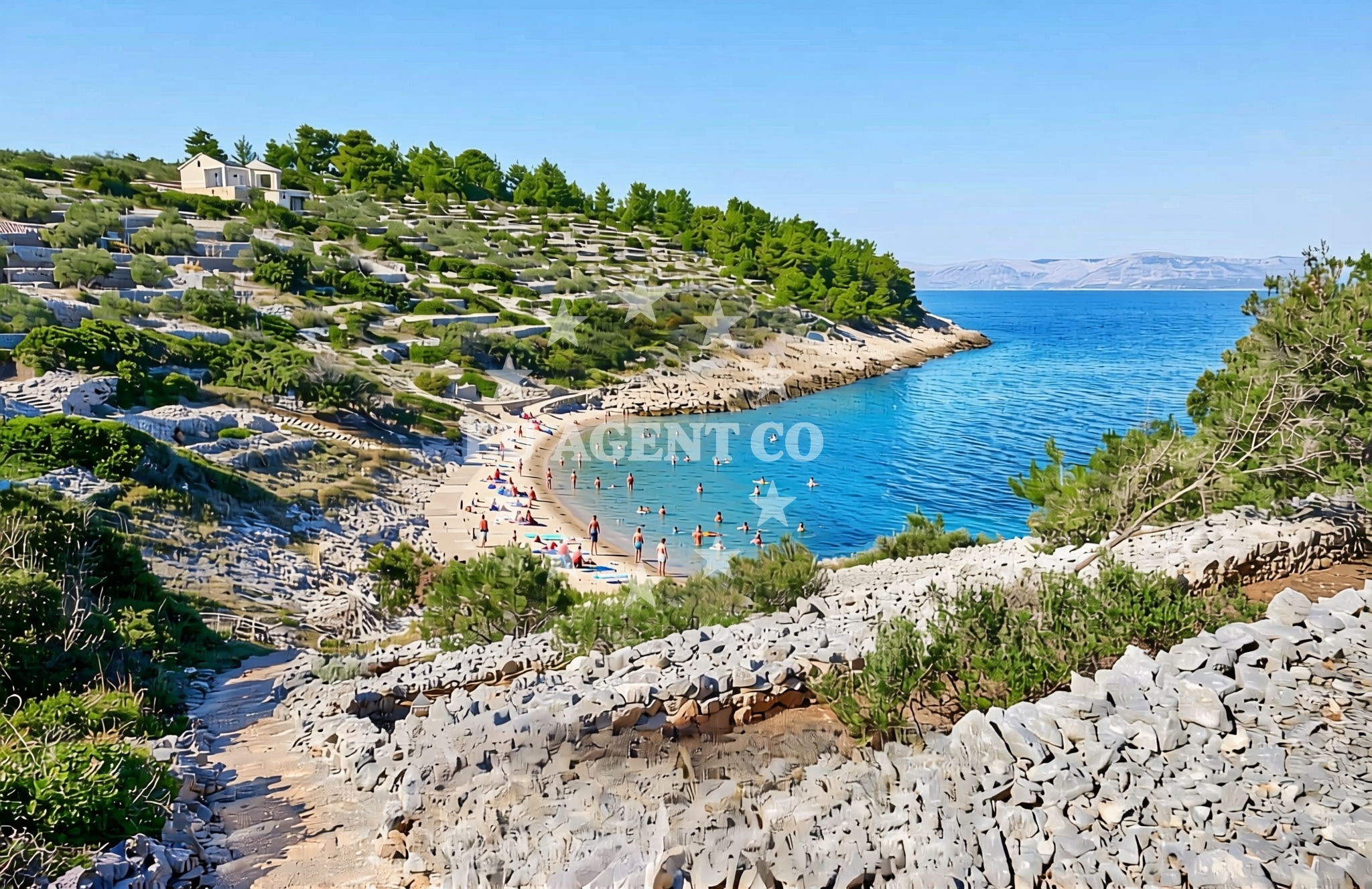 Additional view of Malo Zanavlje, Vela Luka (Korčula) Beach in Malo Zanavlje