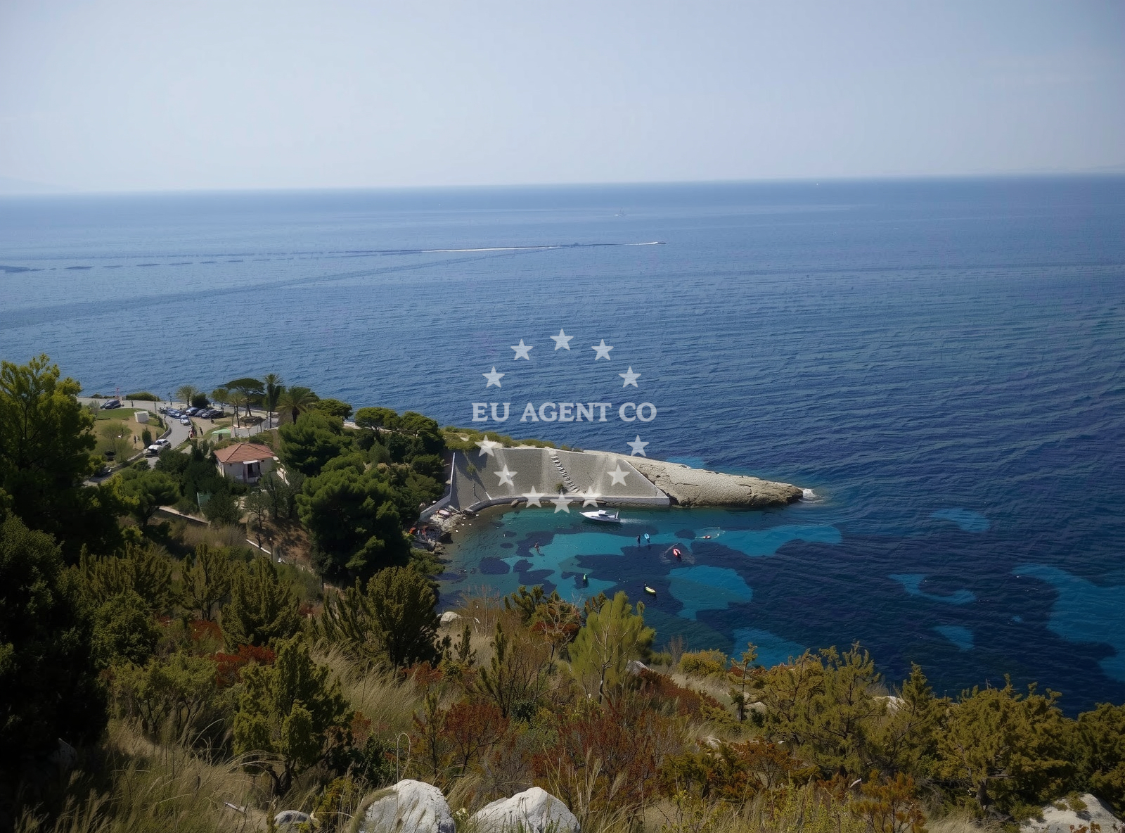 Additional view of Malo Zarace beach in , Zarače