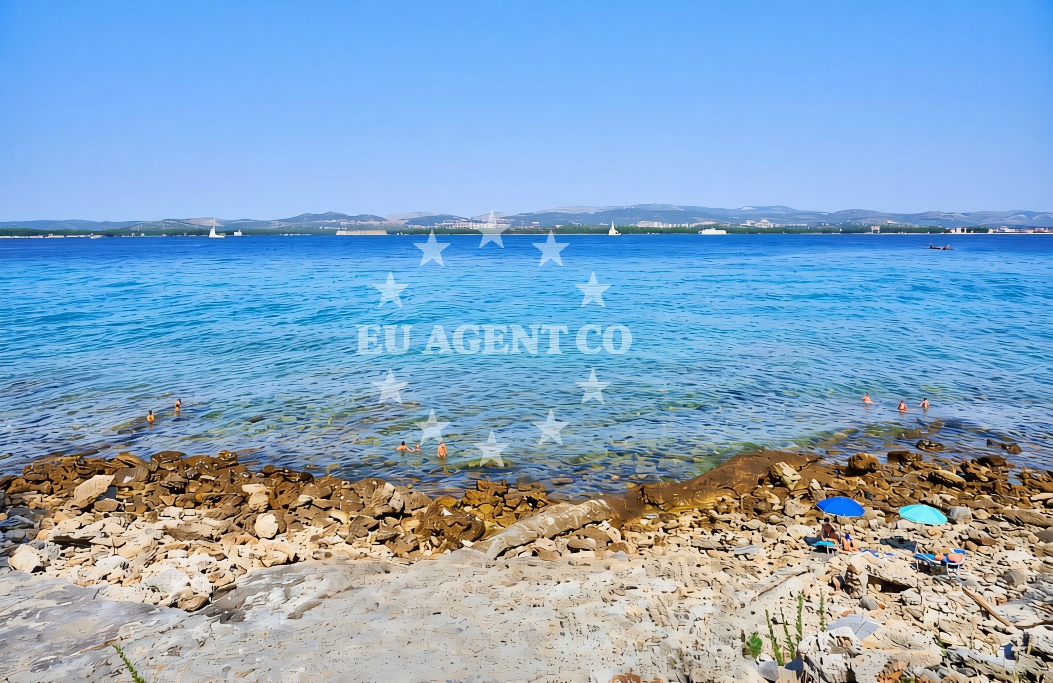 Additional view of Malpaga, Zlarin (Zlarin) Beach in Malpaga