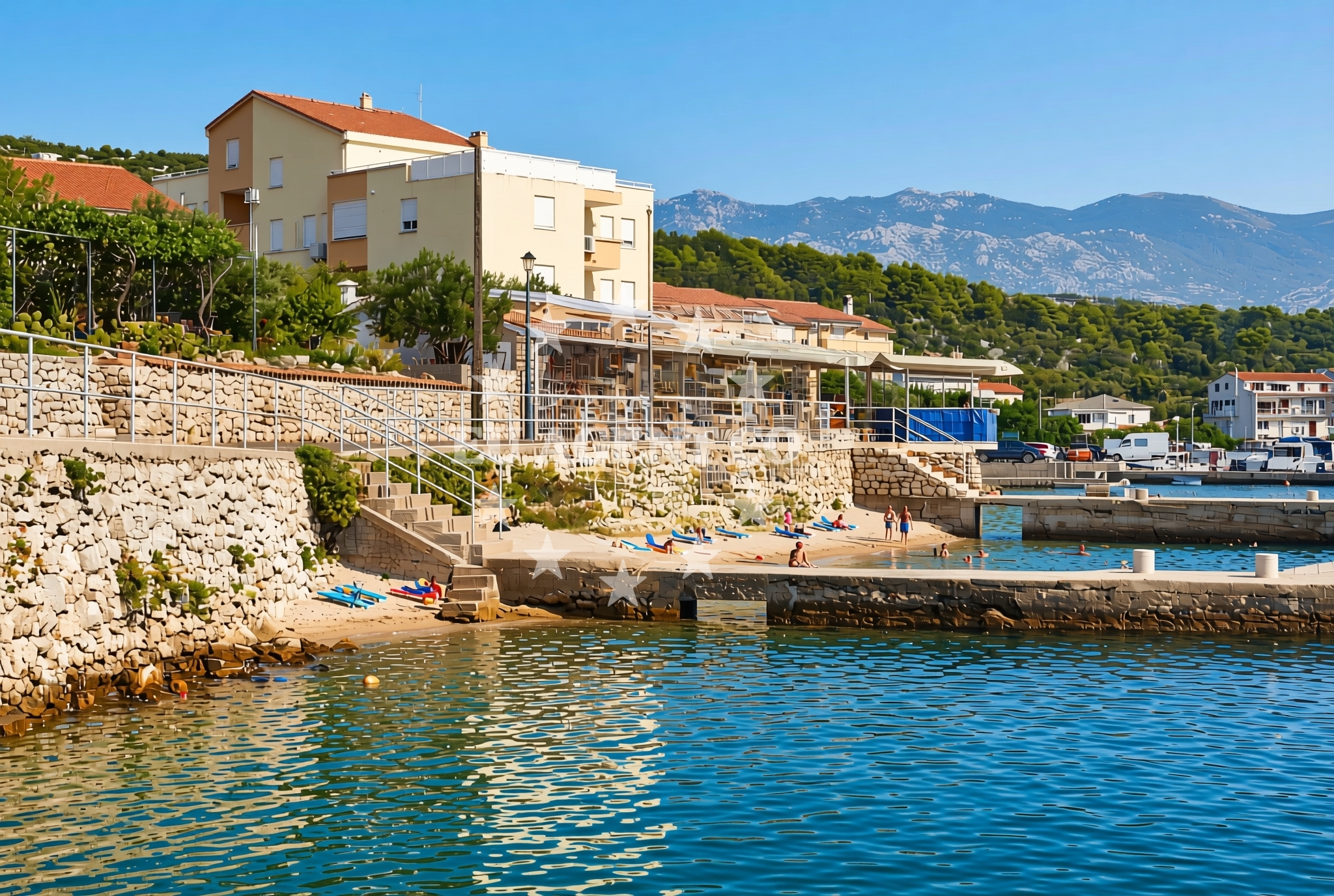 Additional view of Mama, Barbat na Rabu (Rab) Beach in Mama
