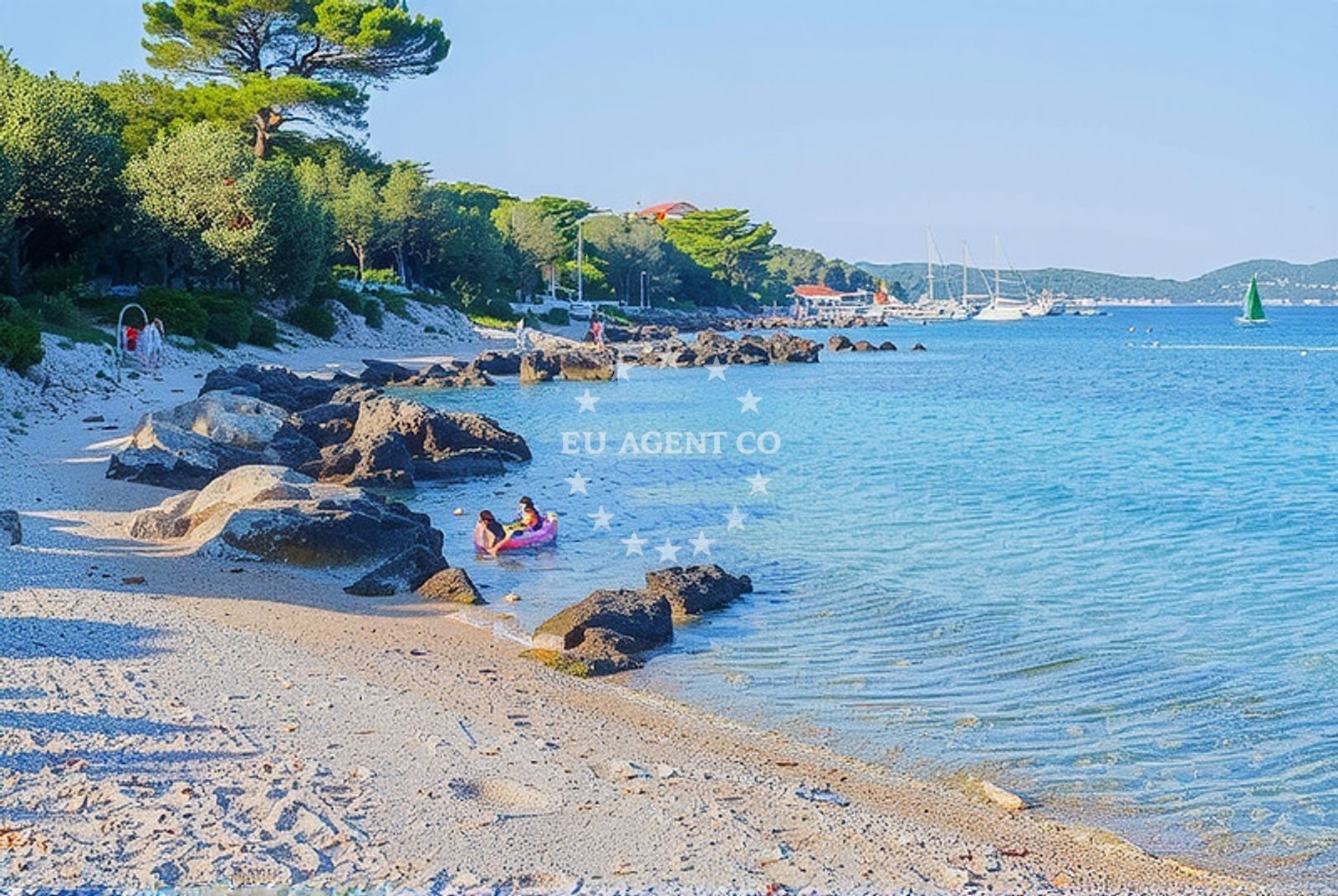 Additional view of Mandrac Beach in Bokeljska 29, Dubrovnik