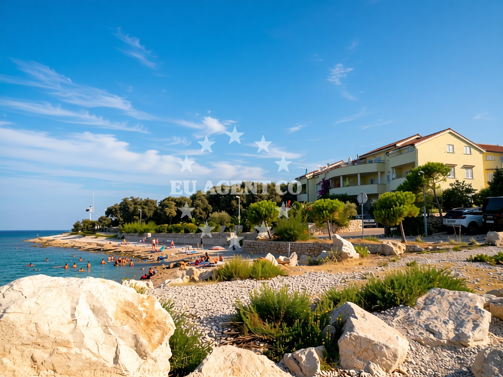Additional view of Mandre II beach in Ulica Jurja Dalmatinca 5, Mandre