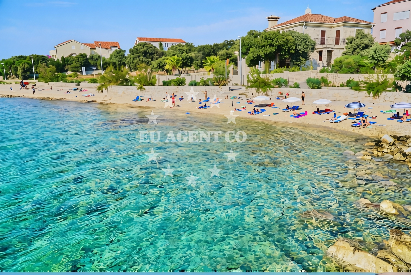 Additional view of Mandre II beach in Ulica Jurja Dalmatinca 5, Mandre