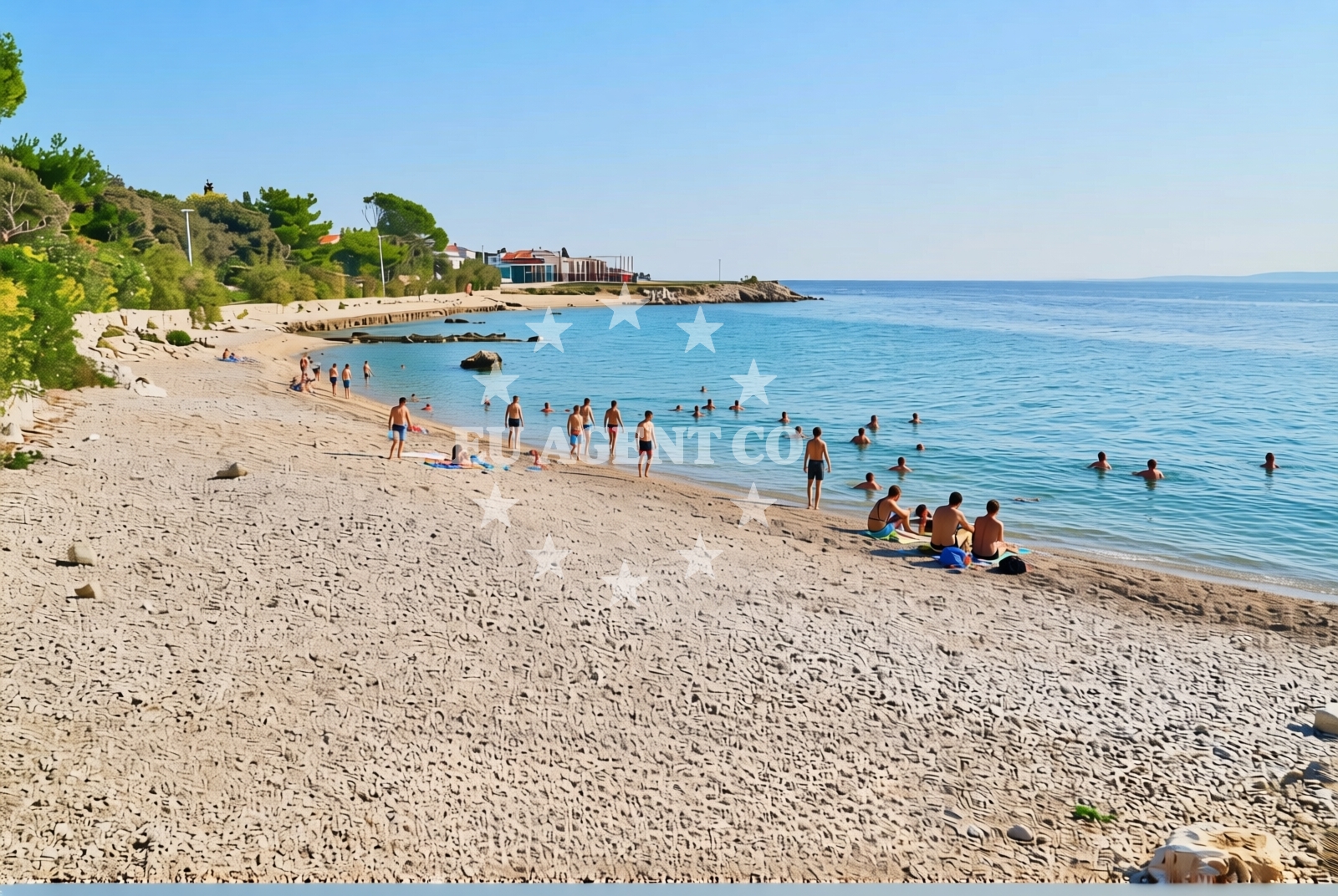 Additional view of Mandre zapad, Mandre (Pag) Beach in Mandre zapad