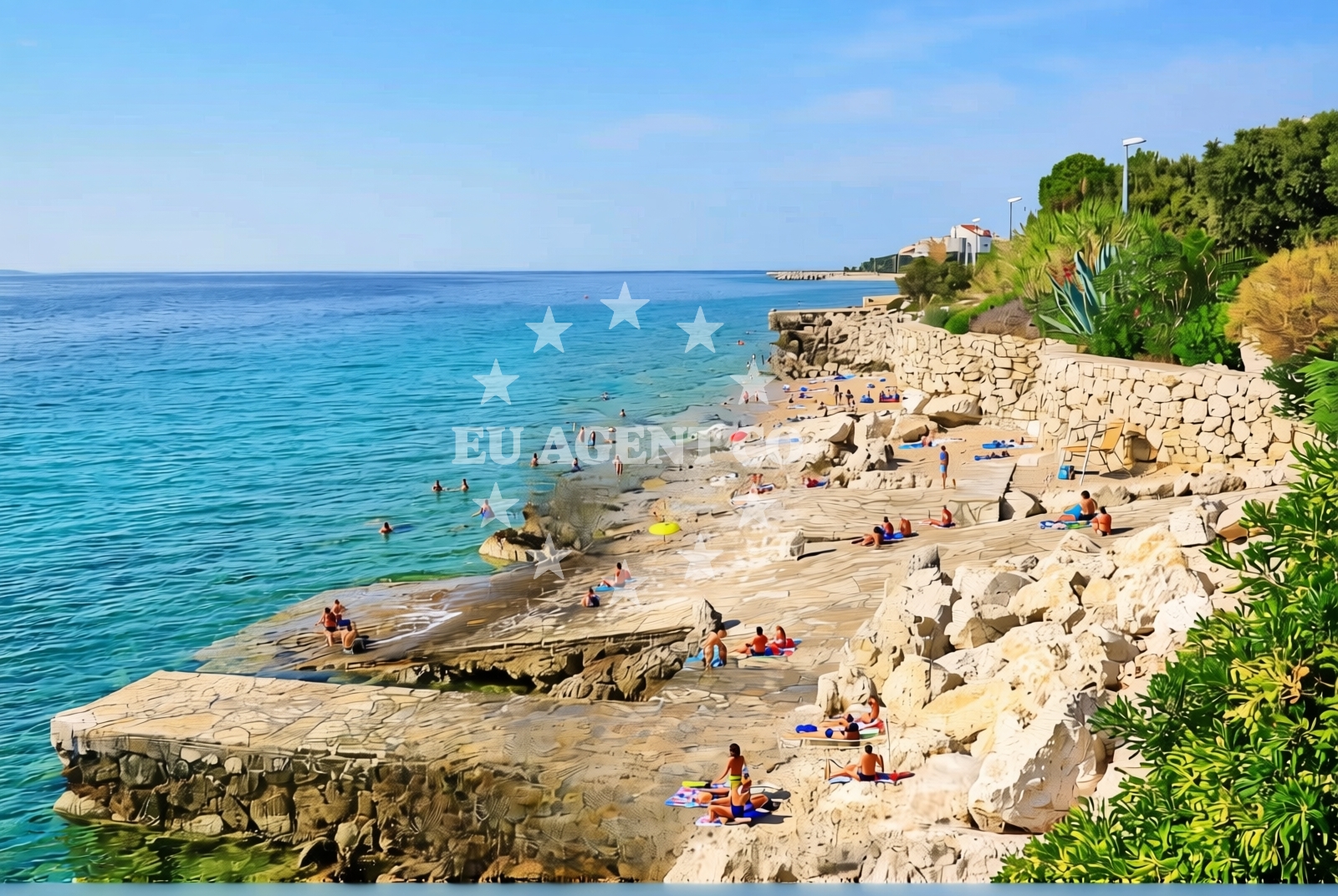 Additional view of Mandre zapad, Mandre (Pag) Beach in Mandre zapad