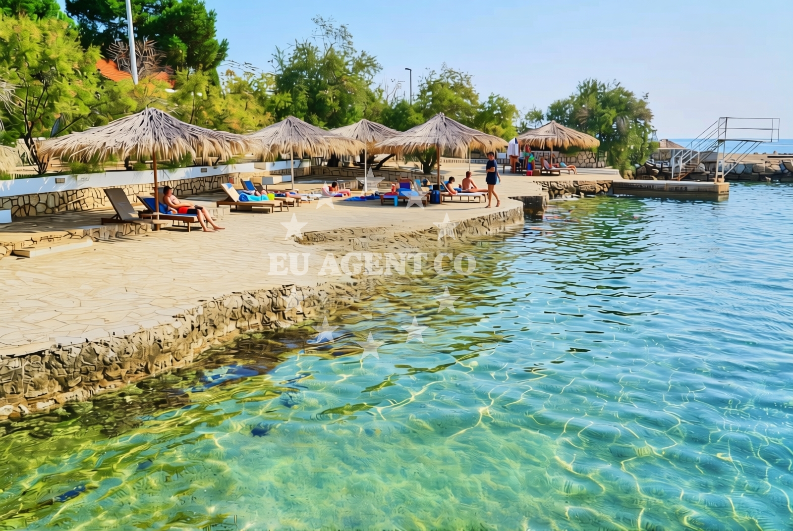 Additional view of Mandrice, Mandre (Pag) Beach in Mandrice