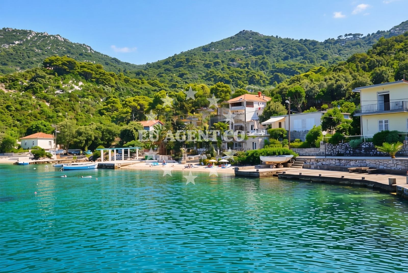 Overview of Maranovići (Mljet): beaches and coves in Maranovići (Mljet)