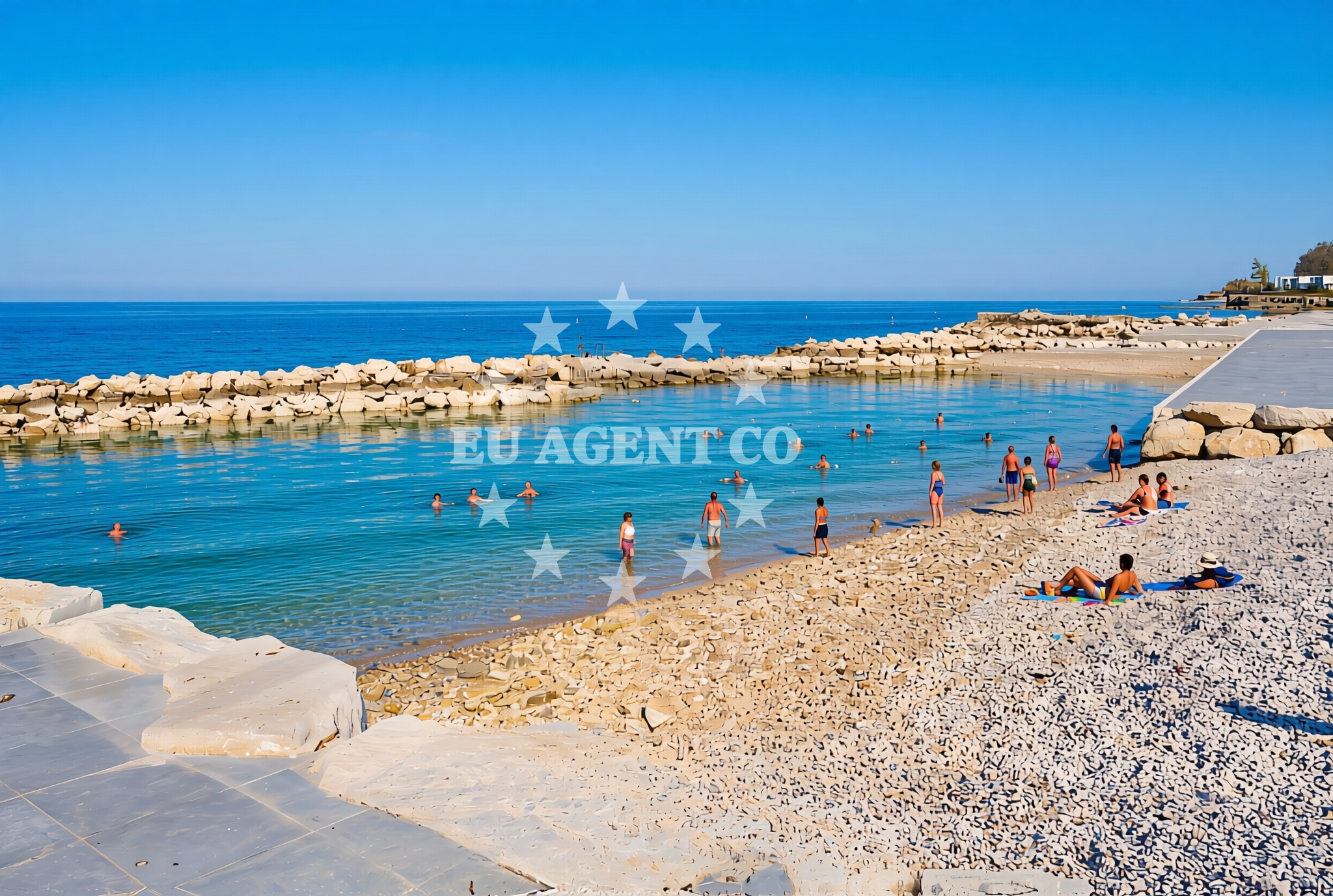 Sea and coastal view of Mareda: beaches and coves (6) in Mareda