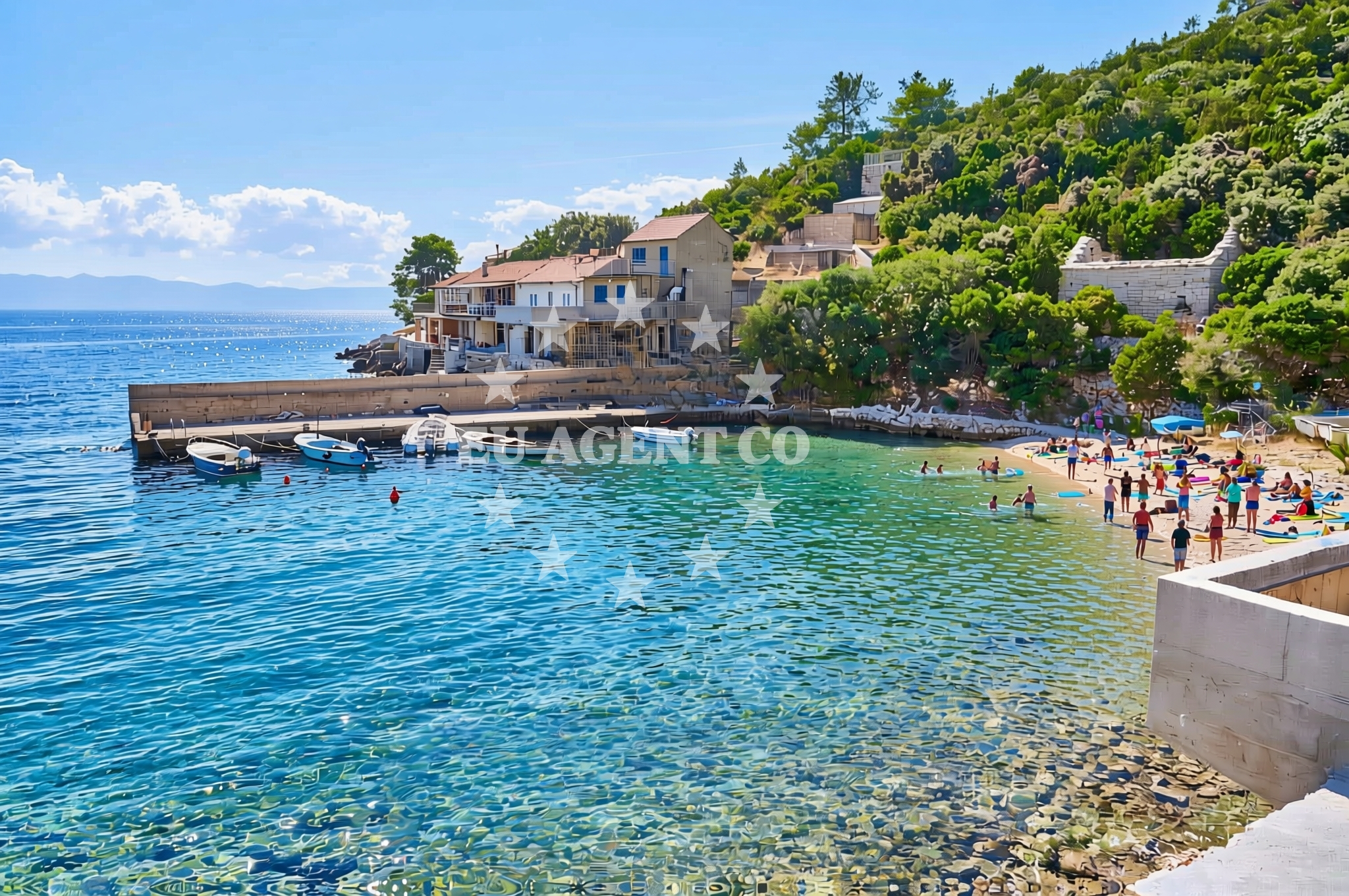 Additional view of Maria beach