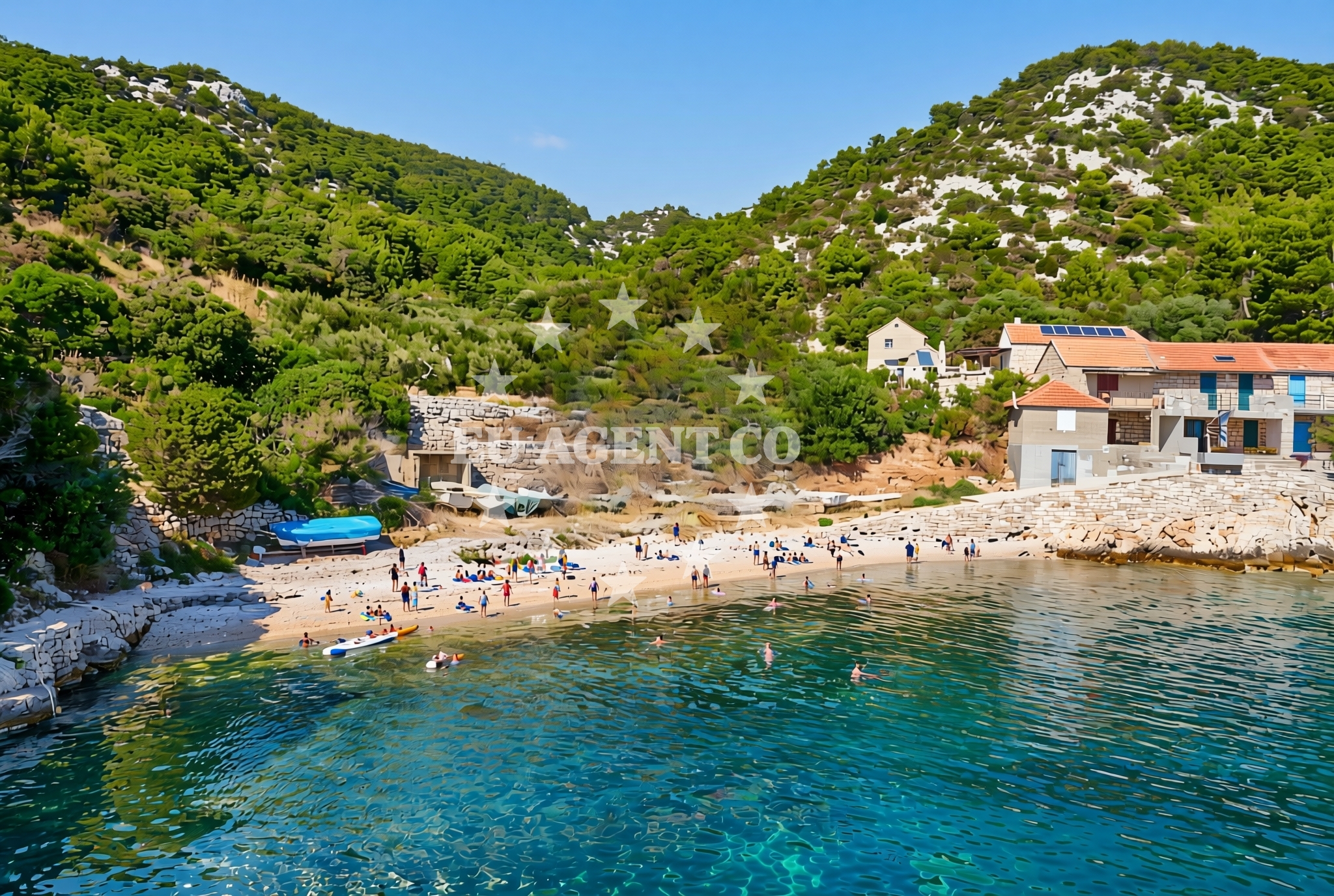 Additional view of Maria beach