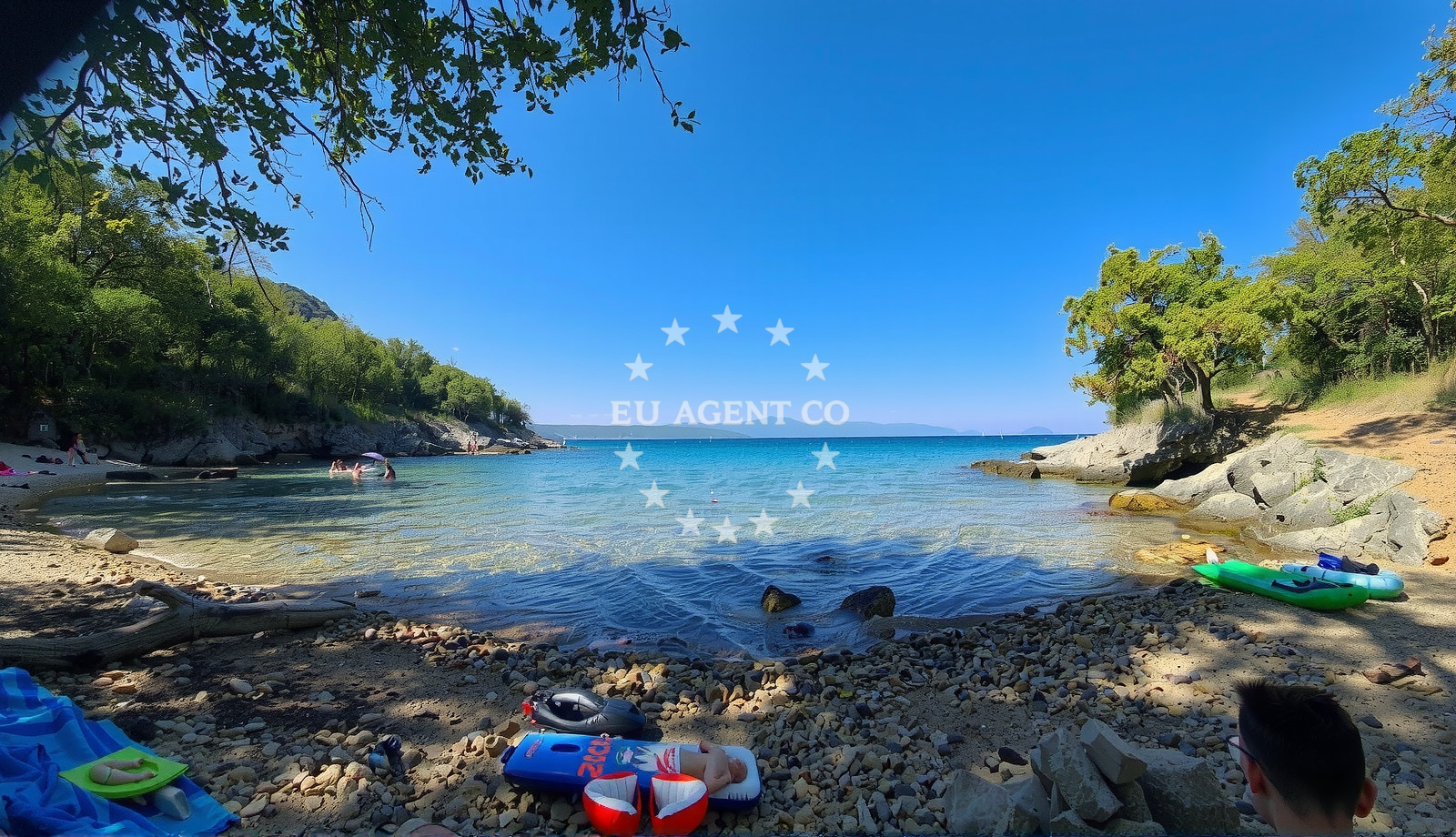 Additional view of Maria Beach in Glavotok 4, Krk