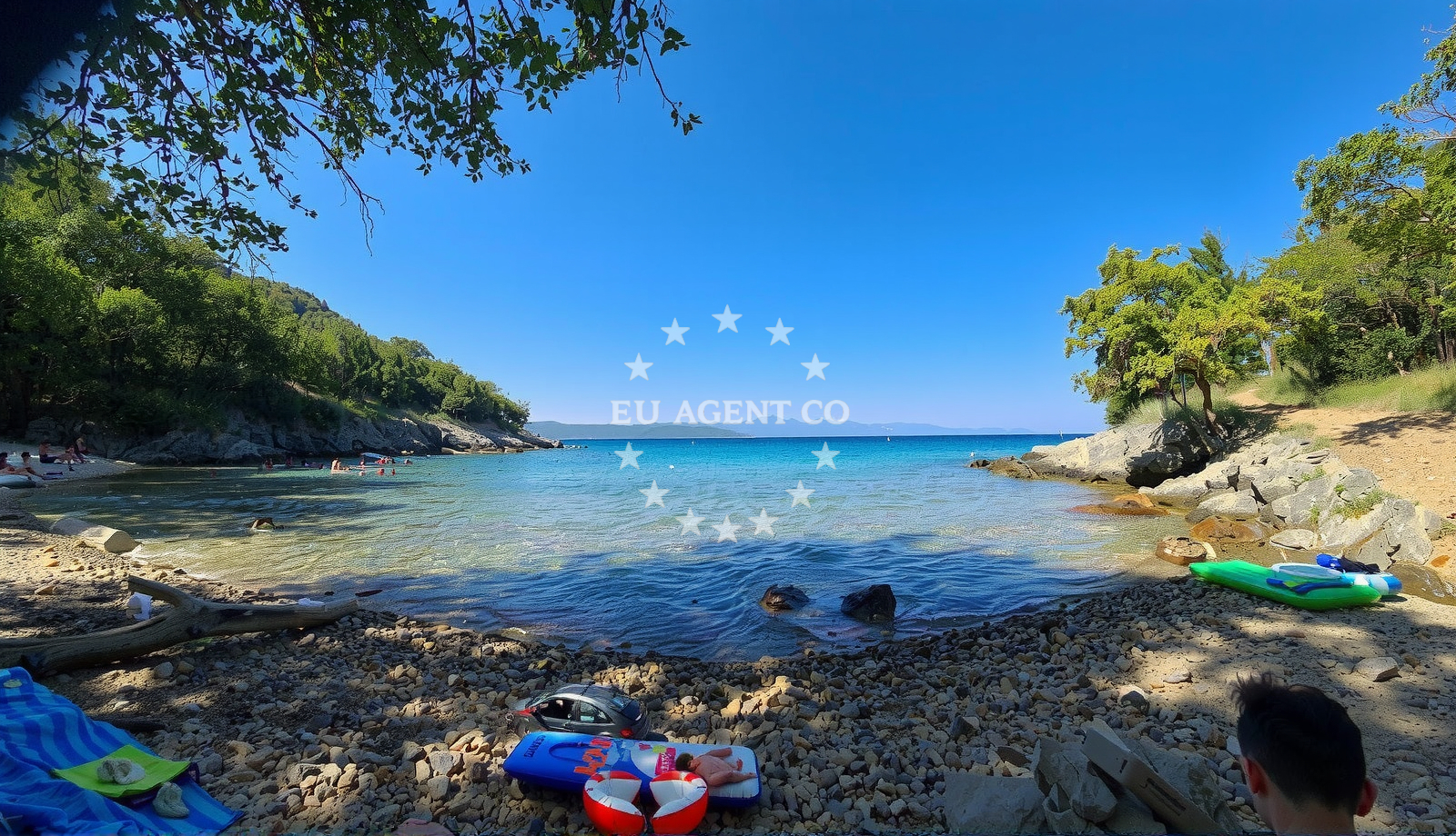 Additional view of Maria Beach in Glavotok 4, Krk