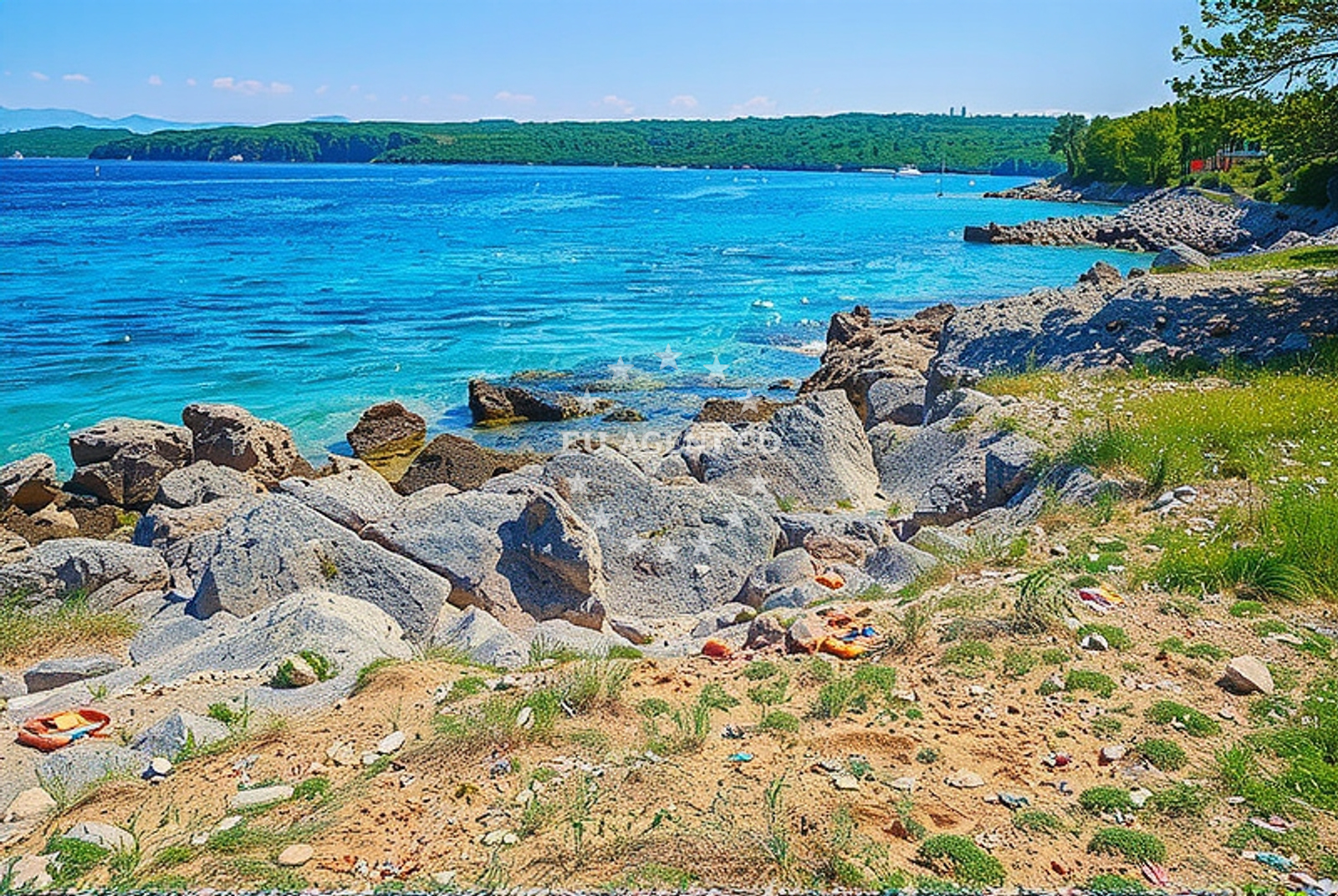 Additional view of Maria Beach in Glavotok 4, Krk