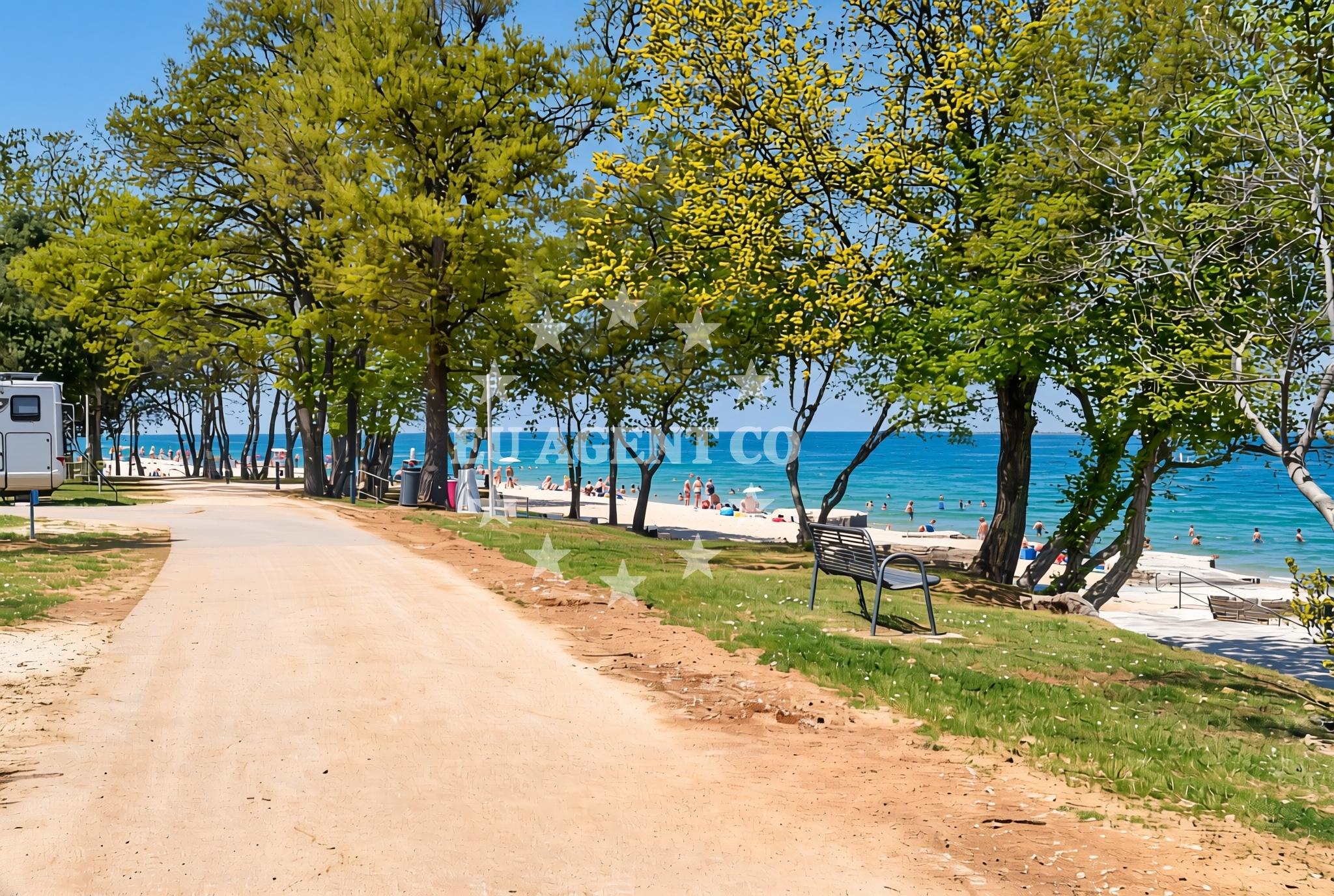 Additional view of Marina, Funtana Beach in Marina