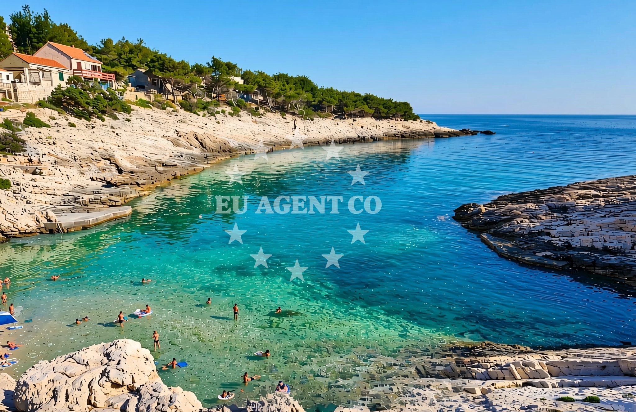 Beach facilities and surroundings at Marinje Zemlje (Vis): beaches and coves (3) in Marinje Zemlje (Vis)
