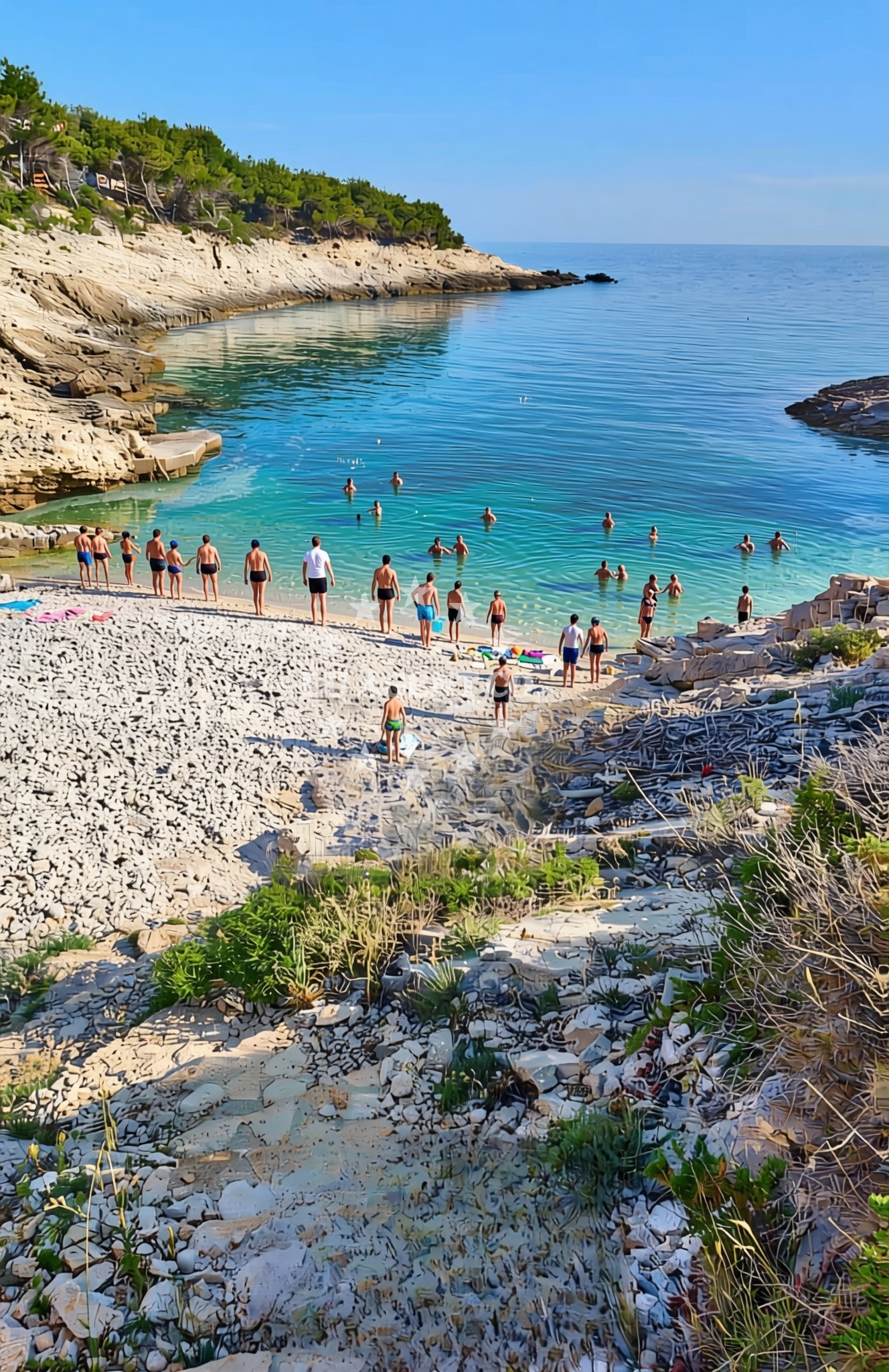 Additional view of Marinje Zemlje (Vis): beaches and coves (3) in Marinje Zemlje (Vis)