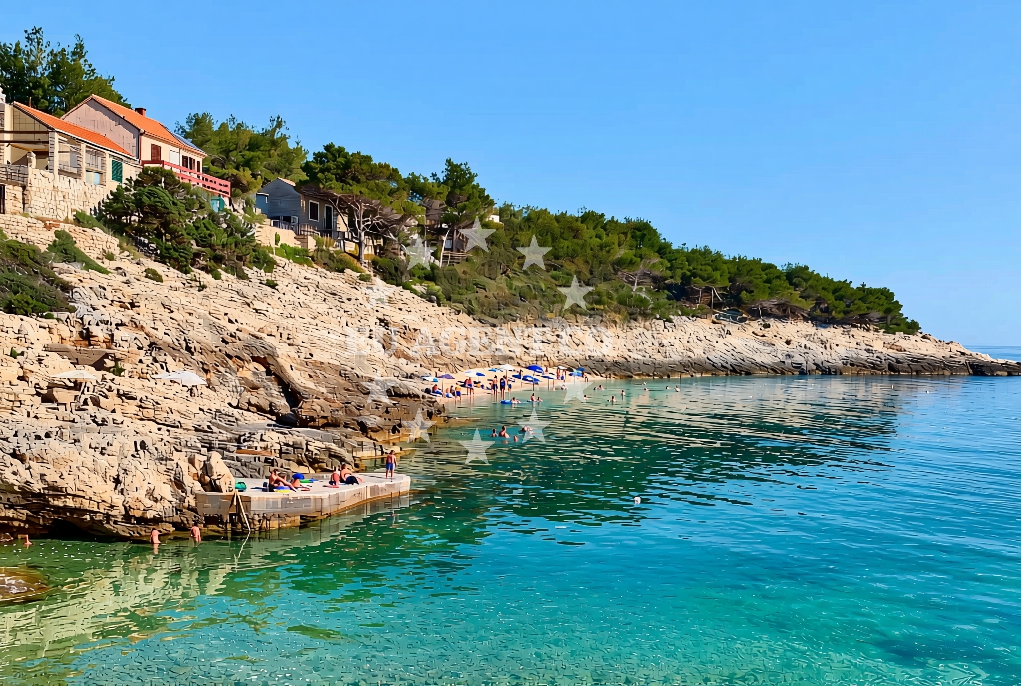 Additional view of Marinje Zemlje (Vis): beaches and coves (3) in Marinje Zemlje (Vis)