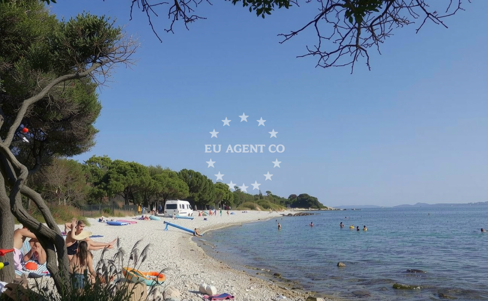 Additional view of Maris beach in Fažanska, 3d, Peroj